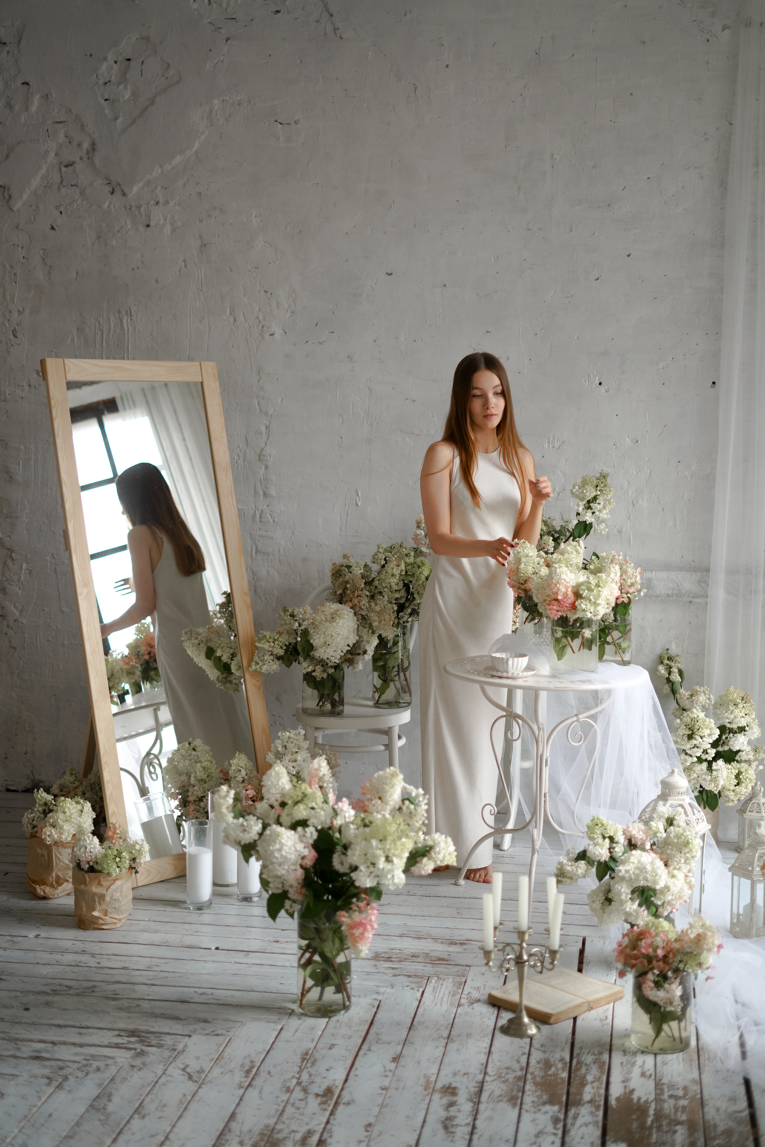 В ароматах гортензий. Фотограф Татьяна Митрофанова