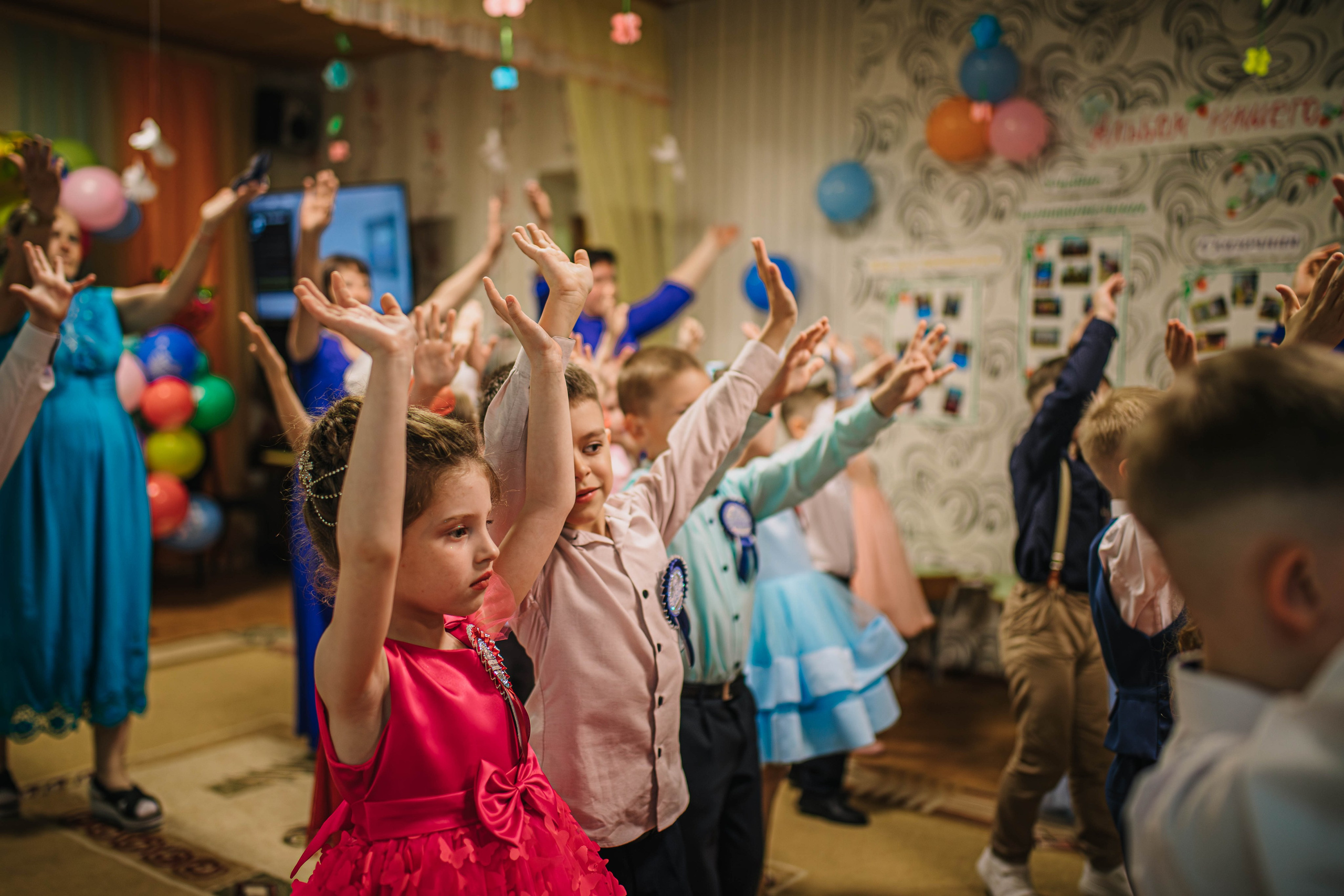 Выпускной в детском садике Светлячок г. Пустошка. Фотограф Дарья Маташкова