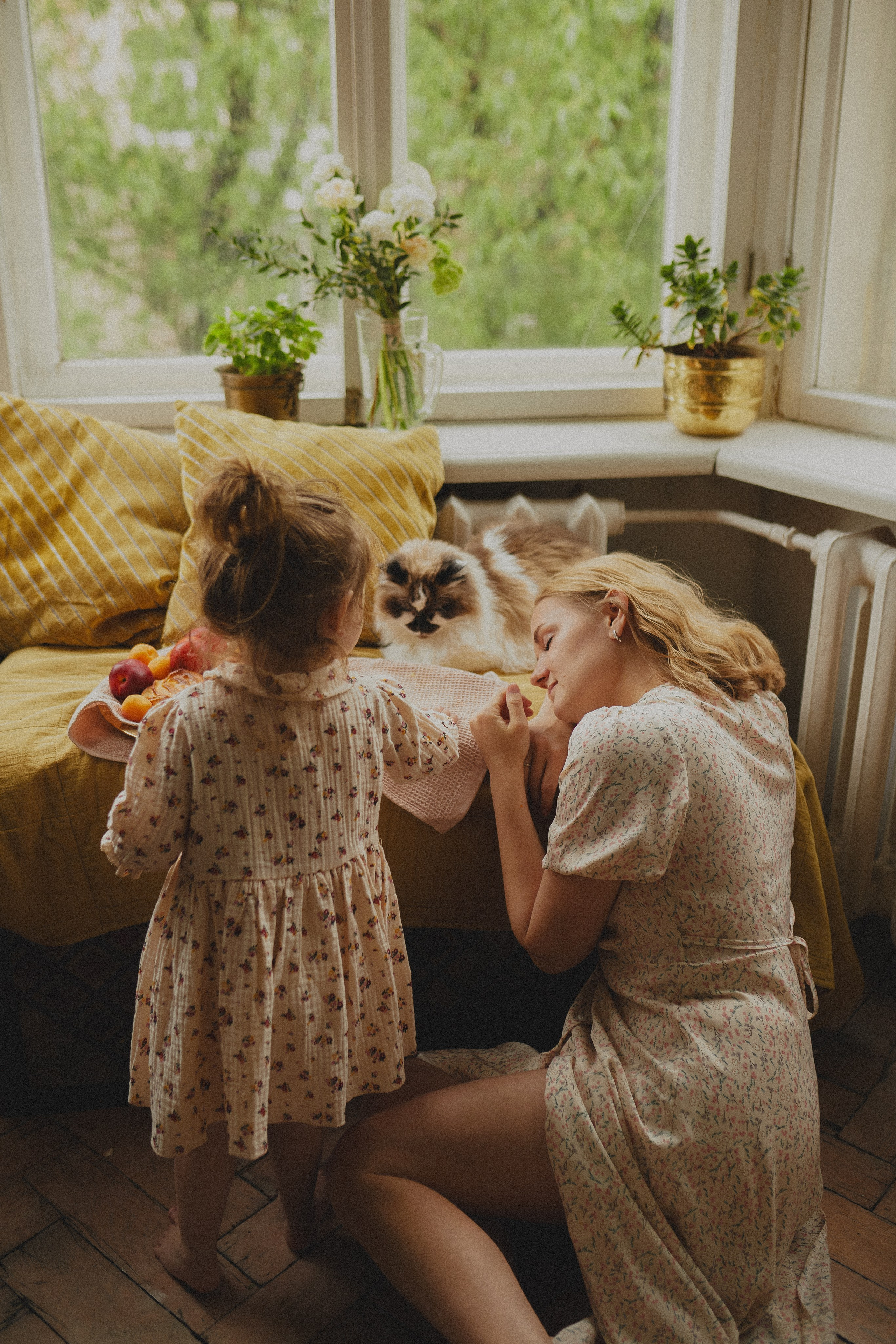 Оля, Кирилл и Мия. Главная