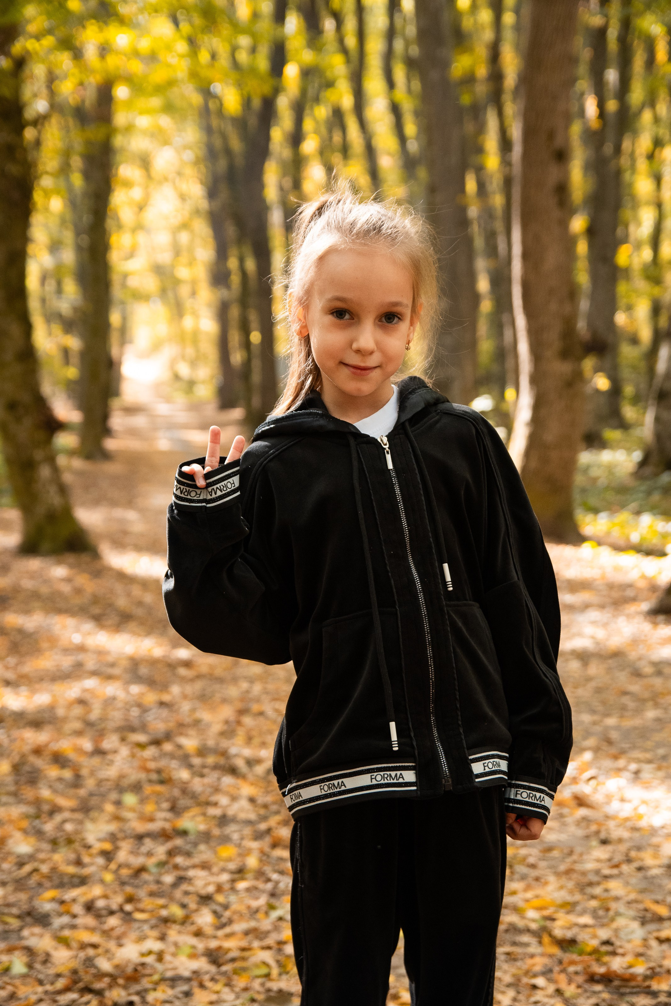 Школьная осенняя фотосессия. Репортажный фотограф в Ставрополе