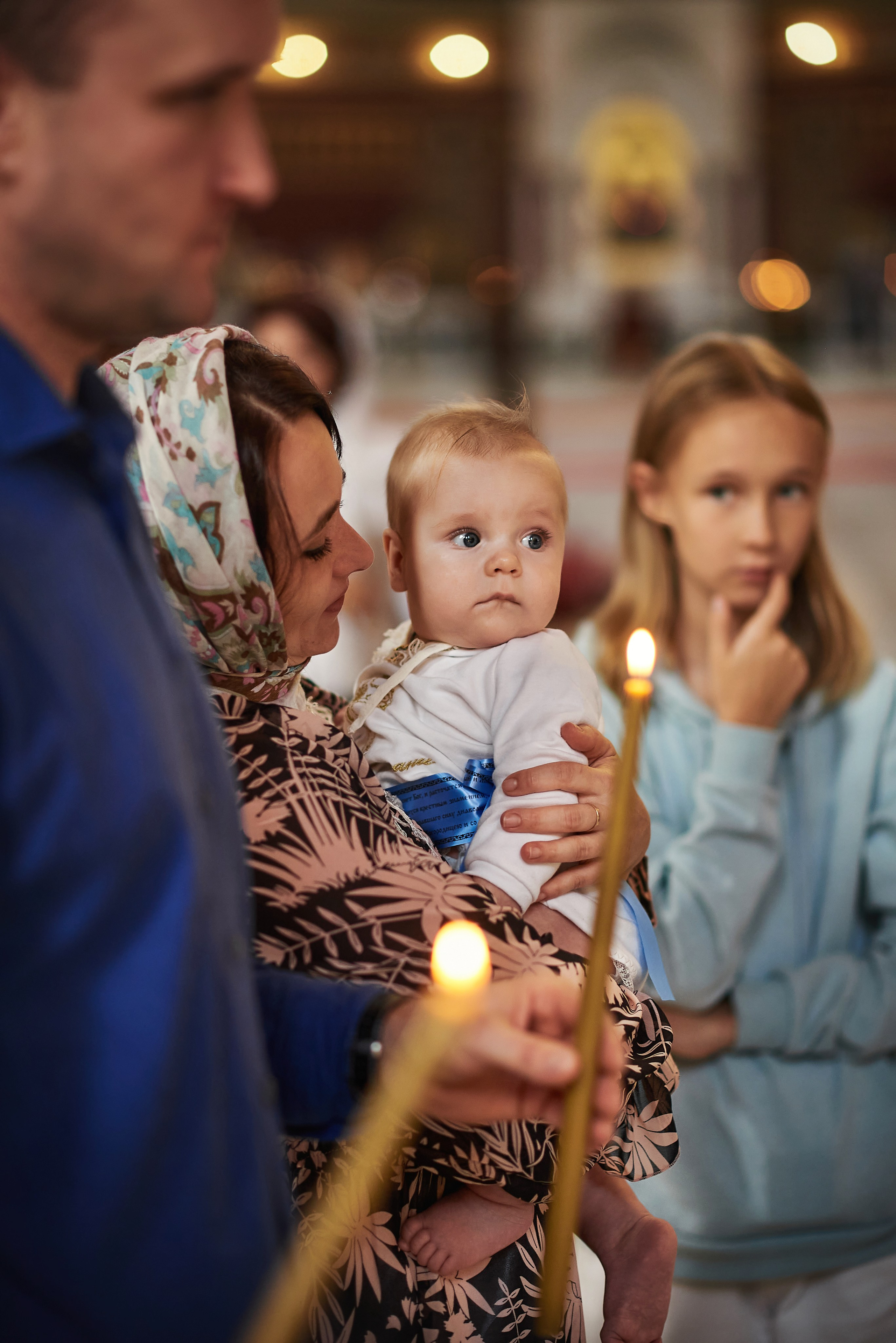 Двойное крещение в Новочеркасском соборе. Семейный фотограф в Ростове-на-Дону Татьяна Литвинова