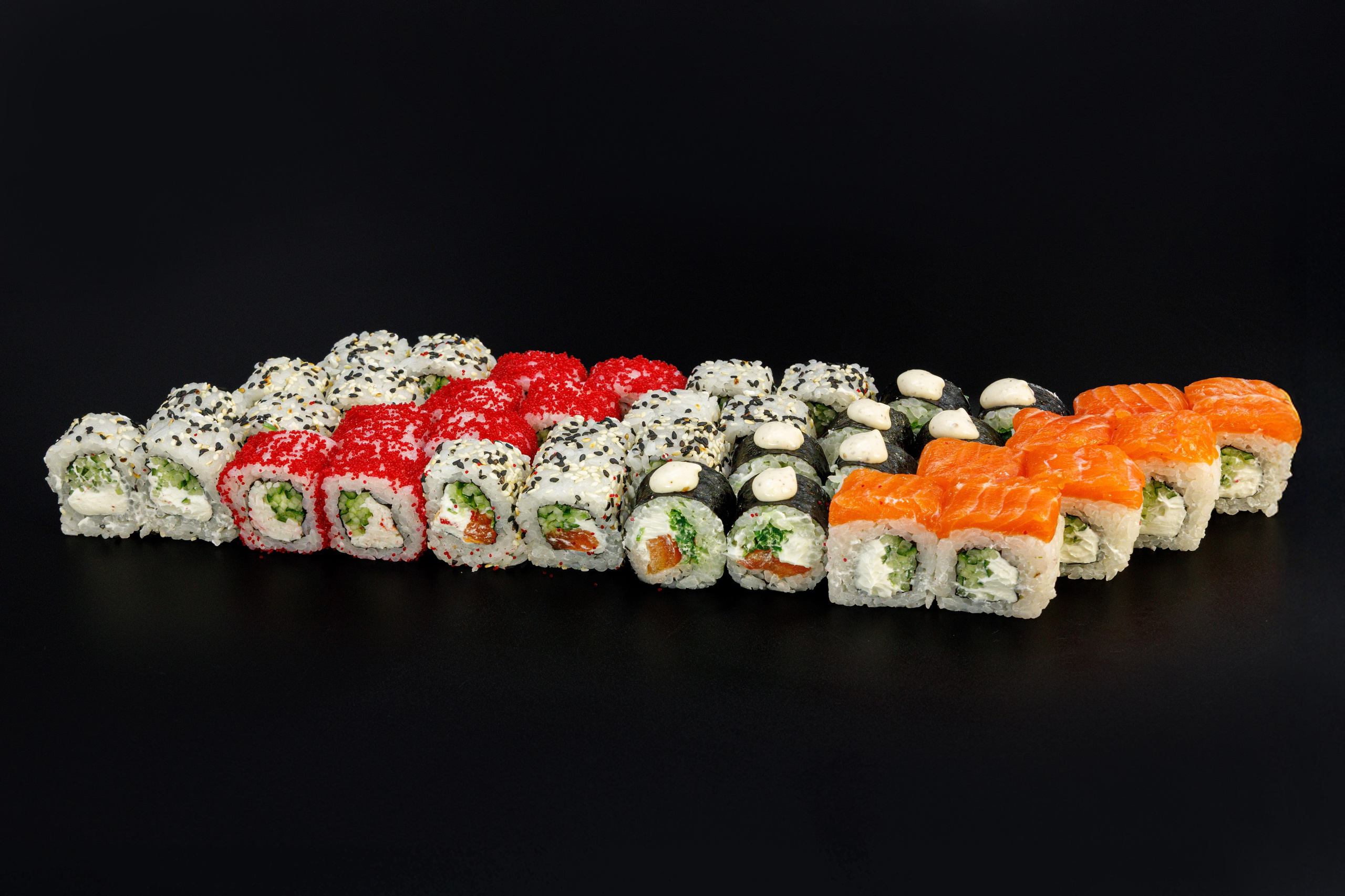 Меню компании Sushi Ninja. Фотохудожник Наталия Кирсанова