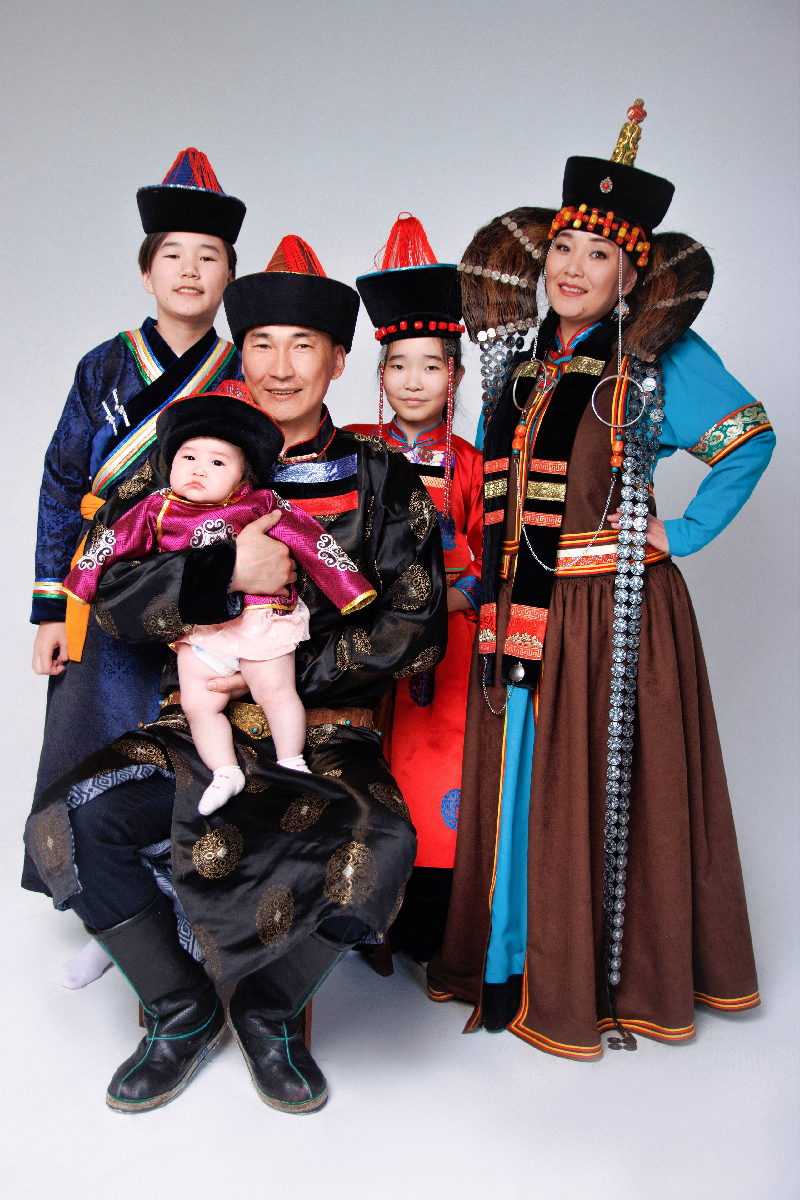 В национальном костюме. Фотограф Улан-Удэ Алексей Раднаев RAD