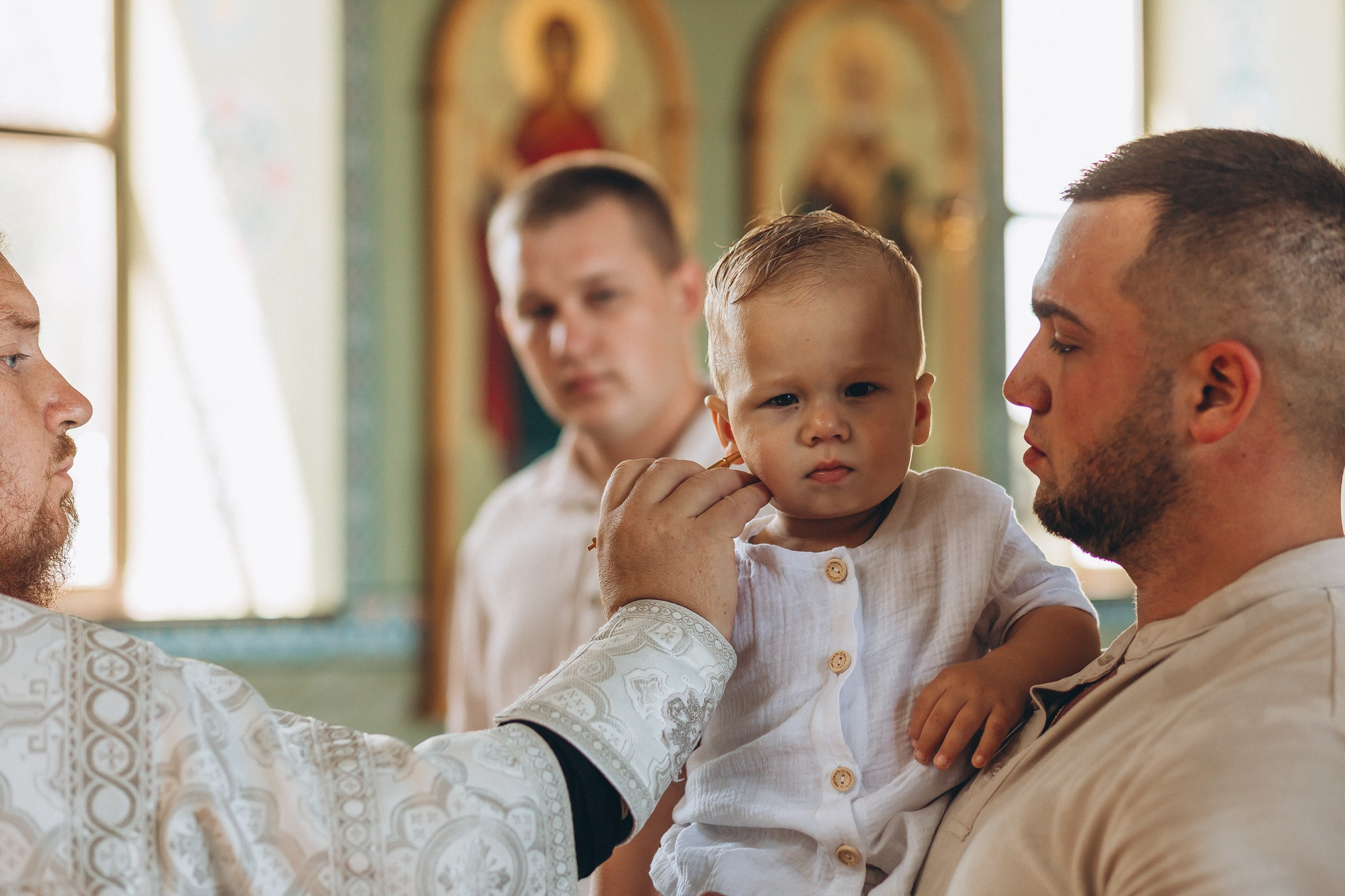 Крещение Максима. Семейный фотограф в Волгодонске Краченцева Анна