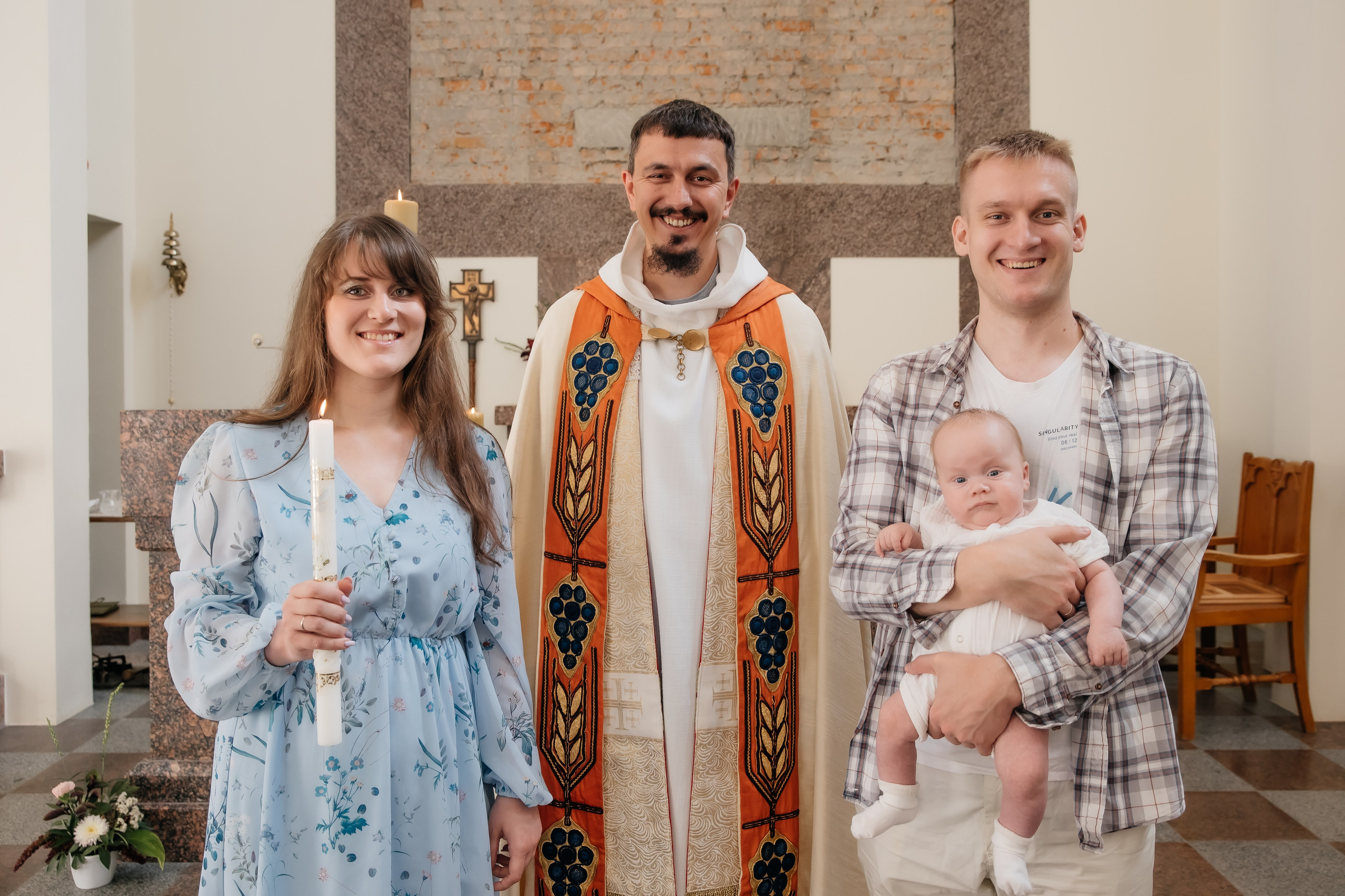 Крещение Святослава. Костёл святого Франциска. Фотограф ВИКА МЕДУЗА