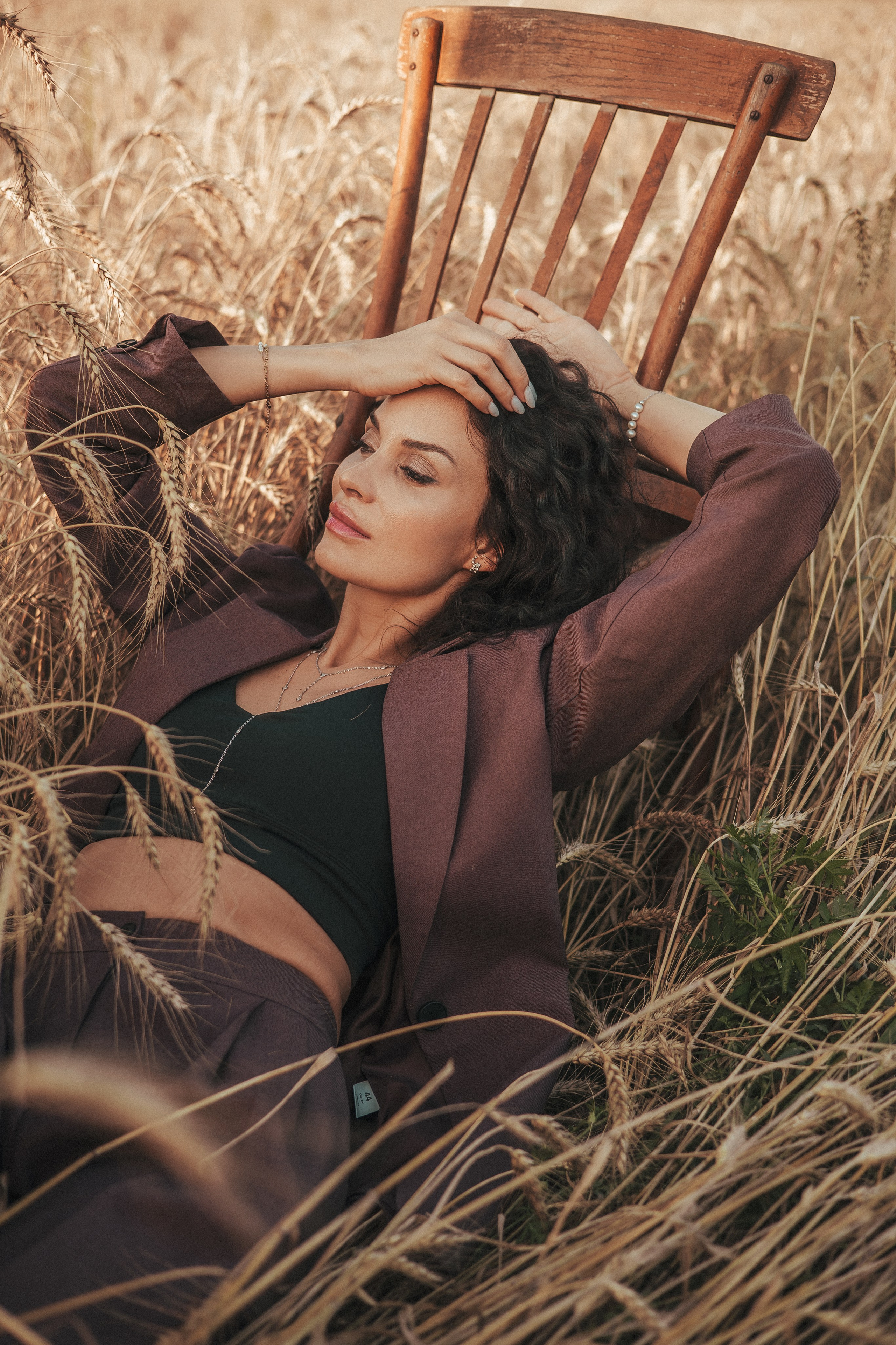 Катя в полях. Фотограф в Москве Наталья Спиридонова