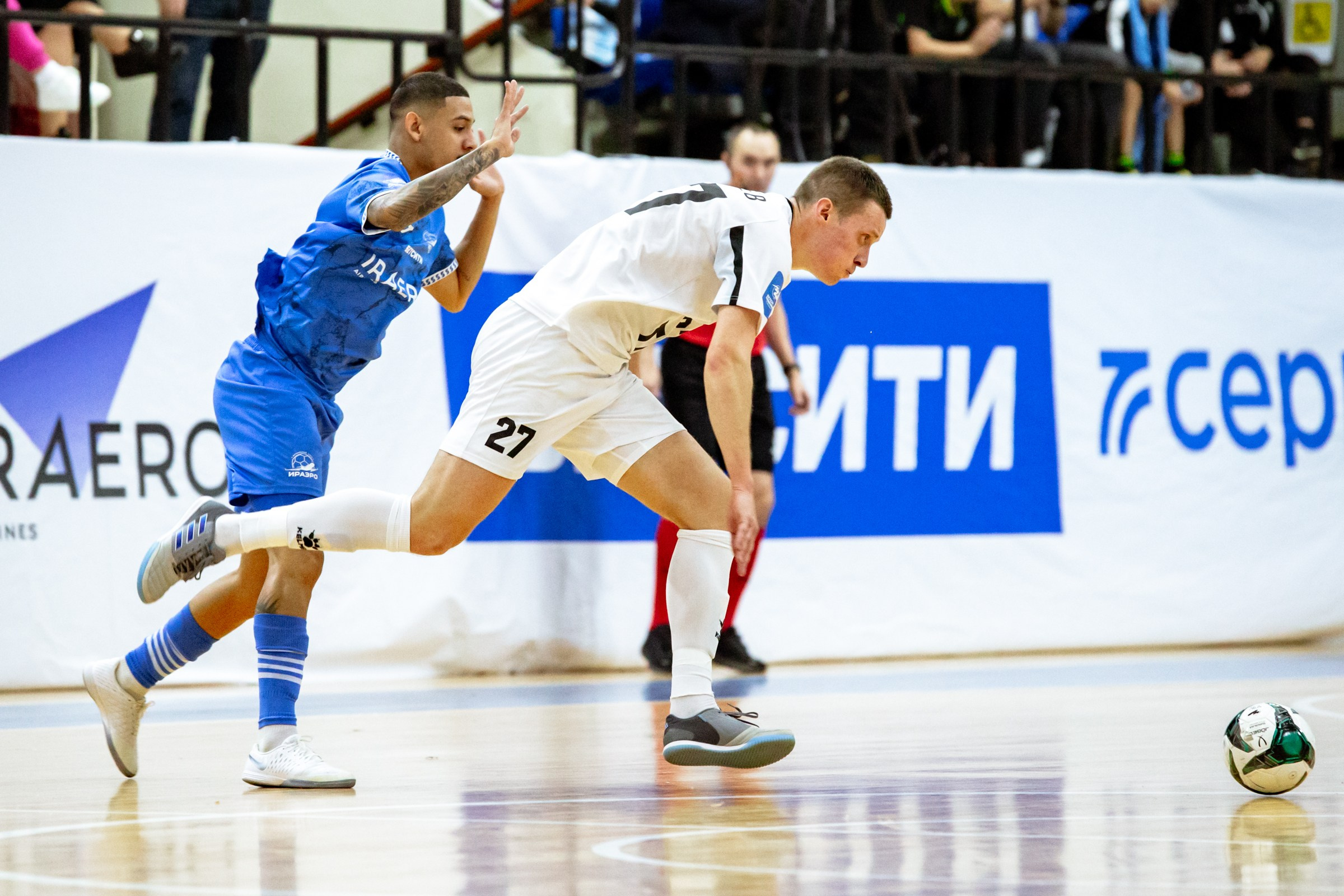 БЕТСИТИ Суперлига по футзалу | ИрАэро — Синара | 11.10.25. Фотограф в Иркутске Евгения Айвазова