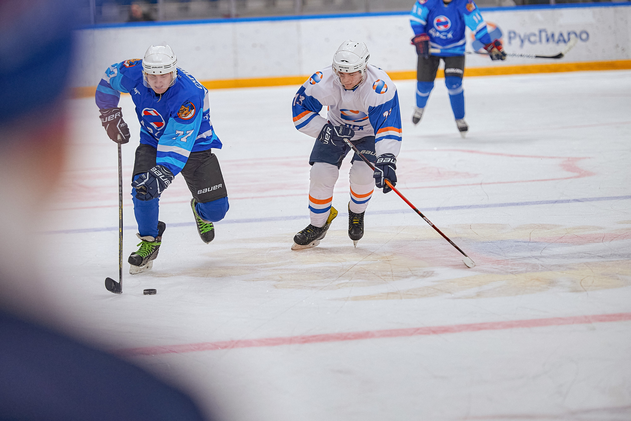 Портфолио репортажной фотосъёмки: Кристалл арена — Хоккей — РусГидро. Фотограф Яковлев Роман — Красноярск