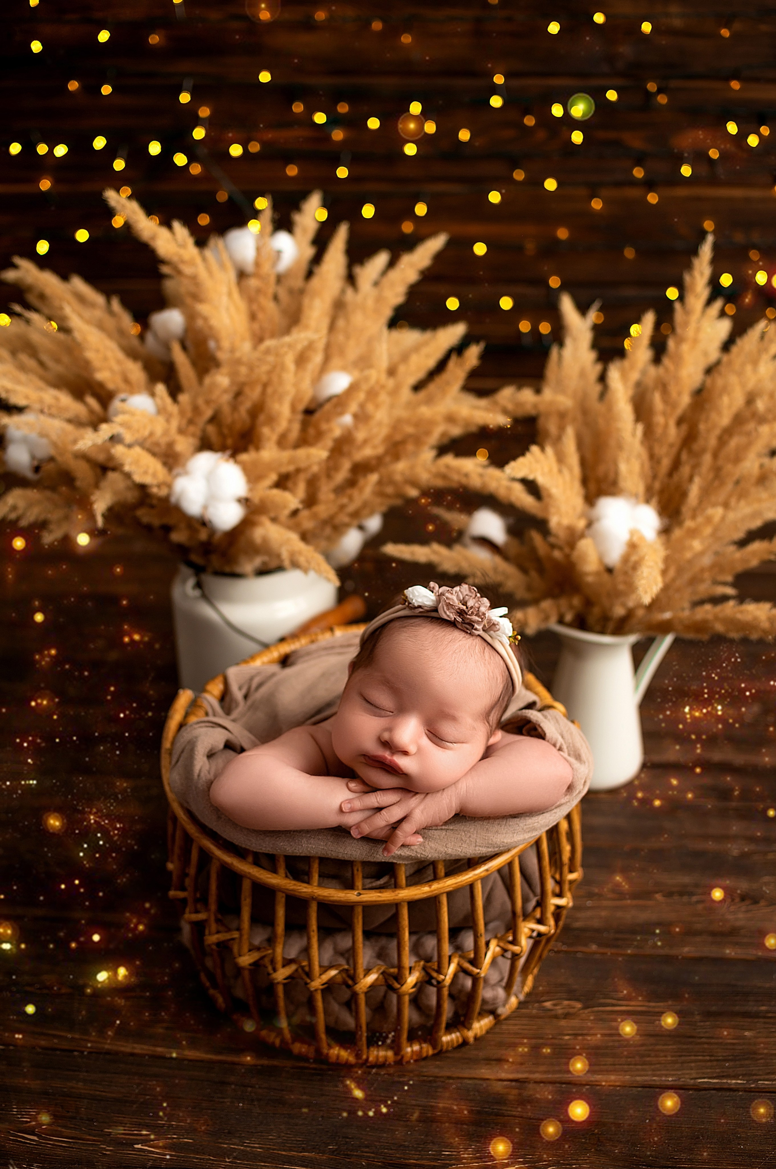 Красивая фотосессия новорождённого в Краснодаре. Фотограф новорожденных Краснодар Малышенко Надежда