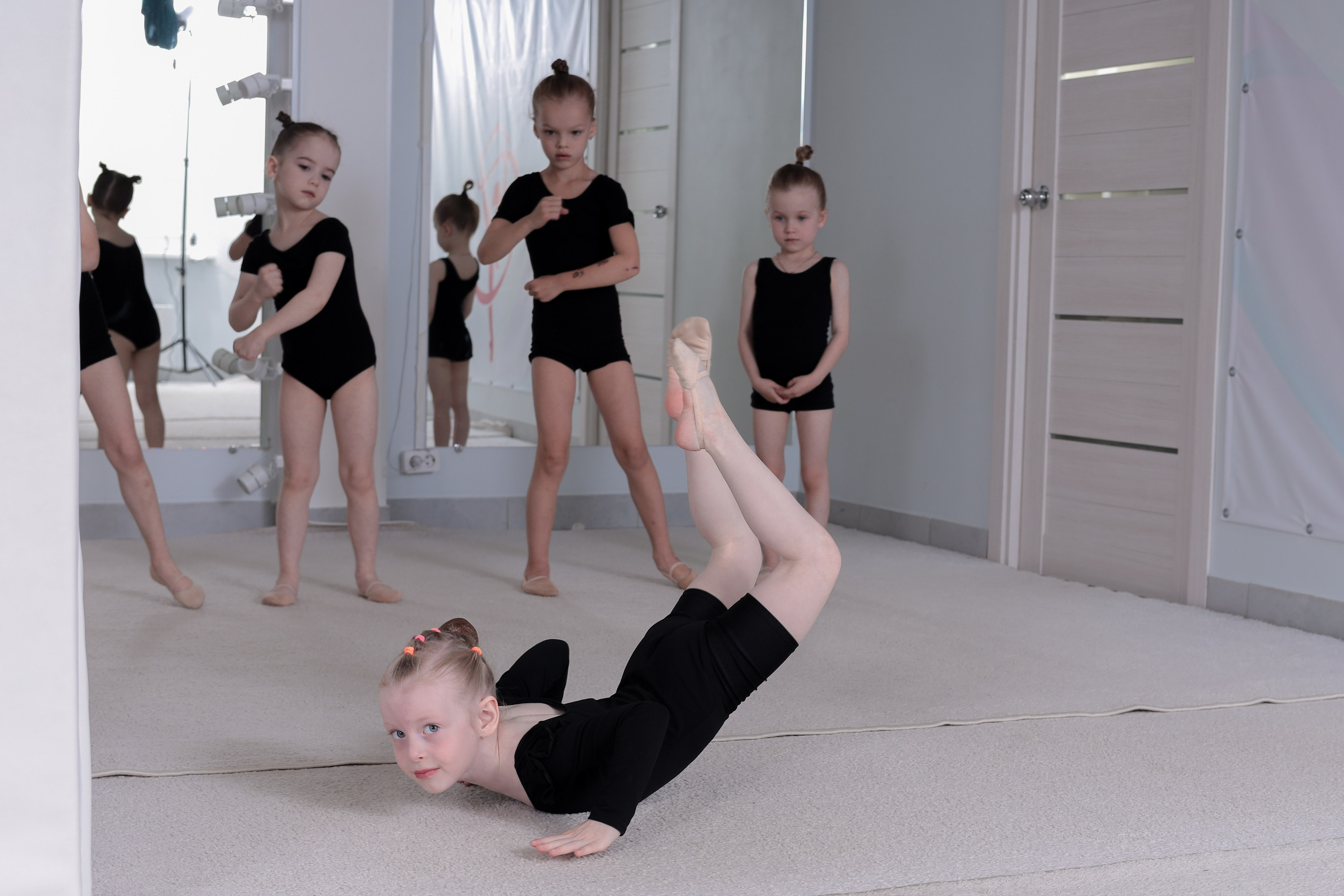 Открытый урок гимнастика. Фотограф Надршина Лилия