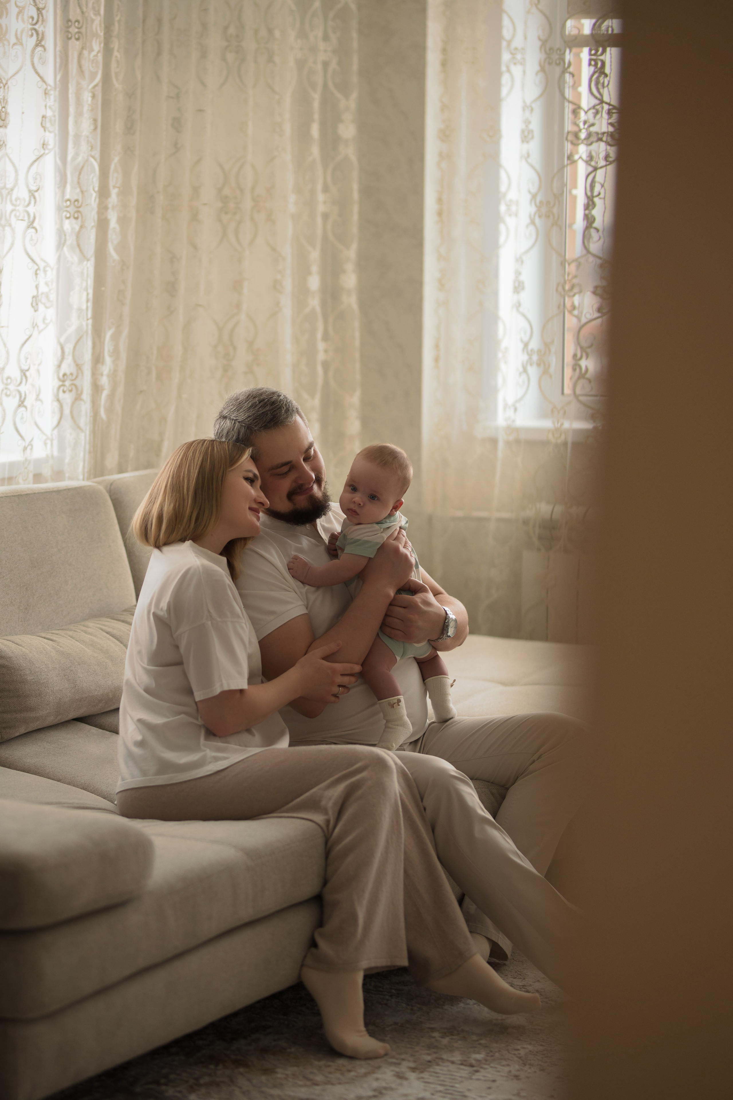 Денис, Лена и Саша. Фотограф Таинств Крещения и Венчания в г. Курске