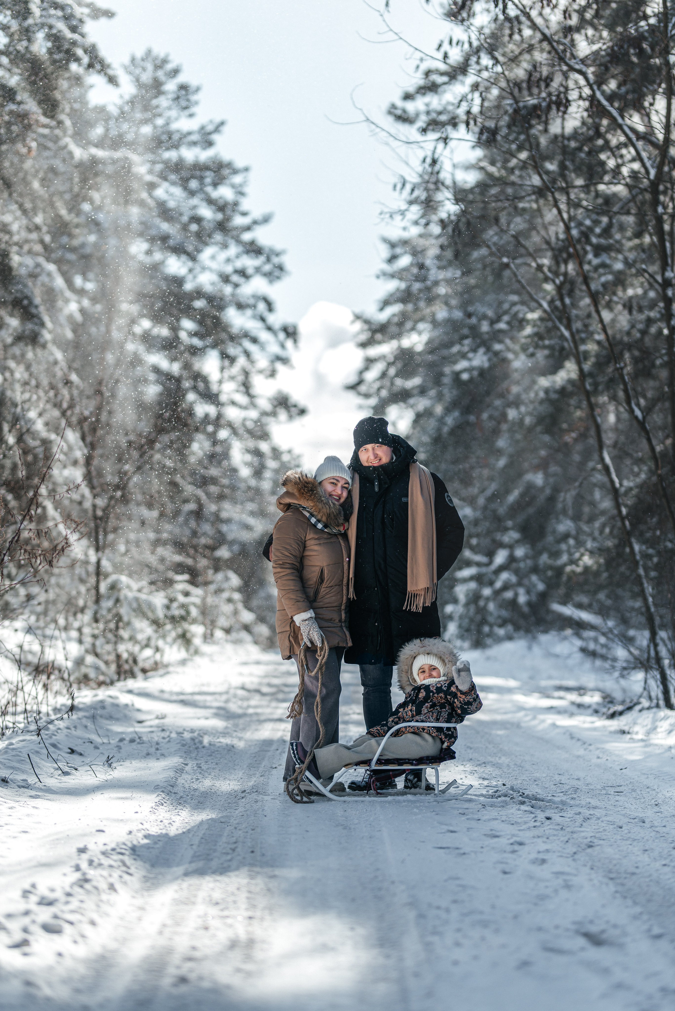 Ирина, Андрей и Ульяна. Фотограф Таинств Крещения и Венчания в г. Курске