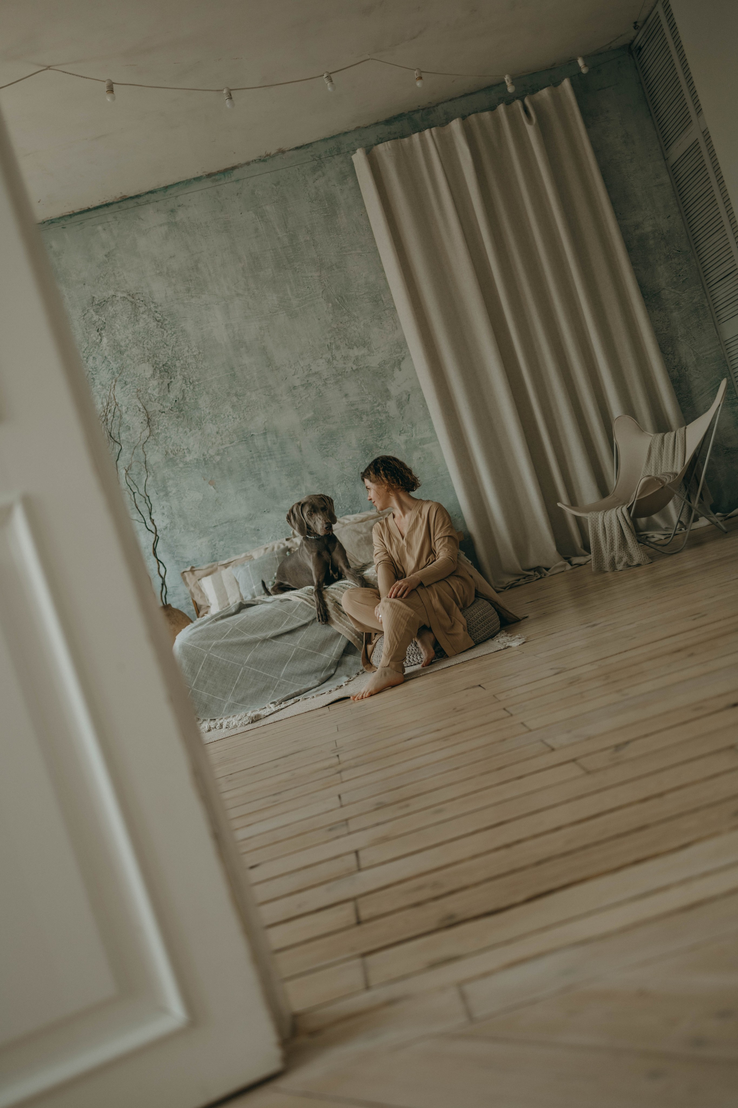 Фотосессия в студии с собакой. Фотограф-анималист в Екатеринбурге | Кристина