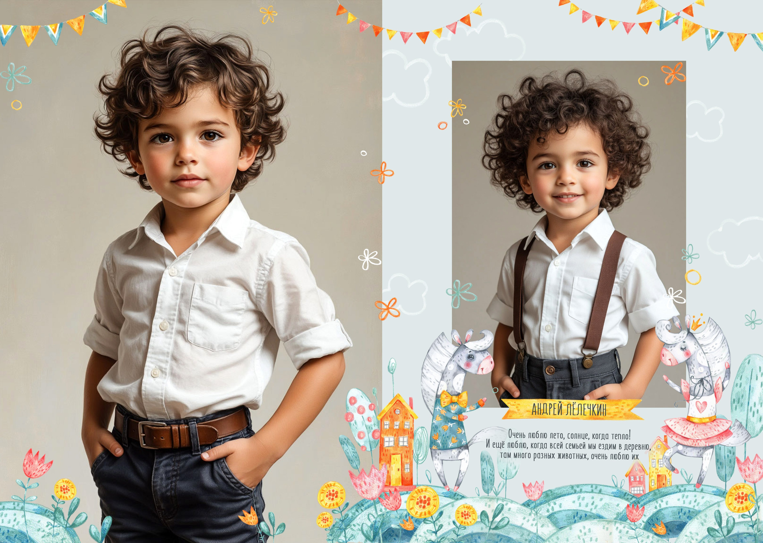 Дизайн Лошадки. Фотограф Выпускные альбомы Таганрог Сергей Коробченко