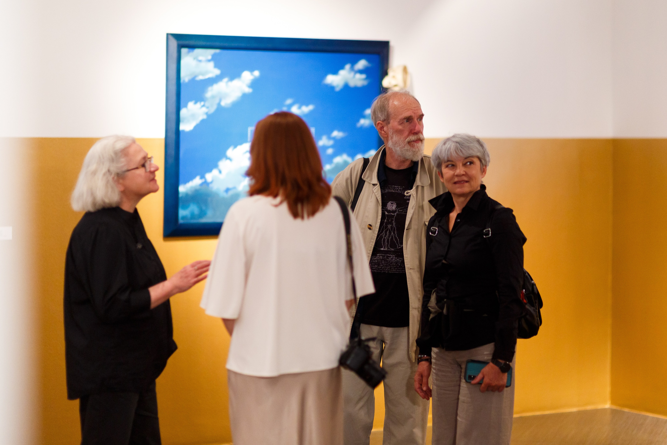 Открытите выставки Небесная География или разбор полетов Андрея Филиппова. Фотограф Иван Недорез