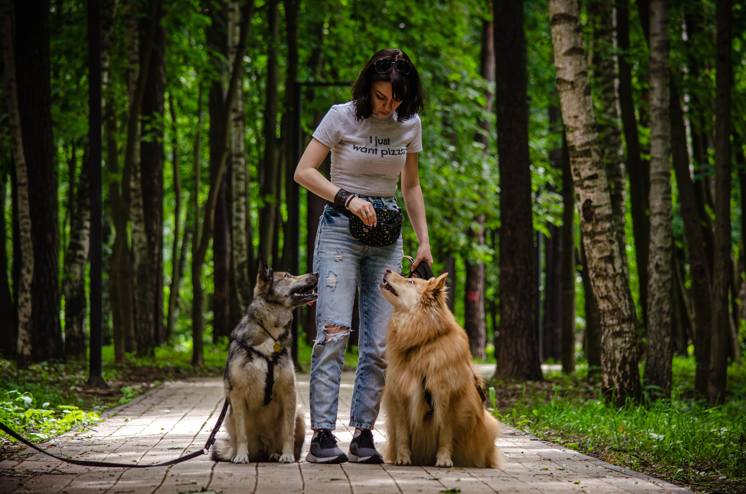 Мира и Чиж. Фотограф Светлана Блинова, Москва и Московская область