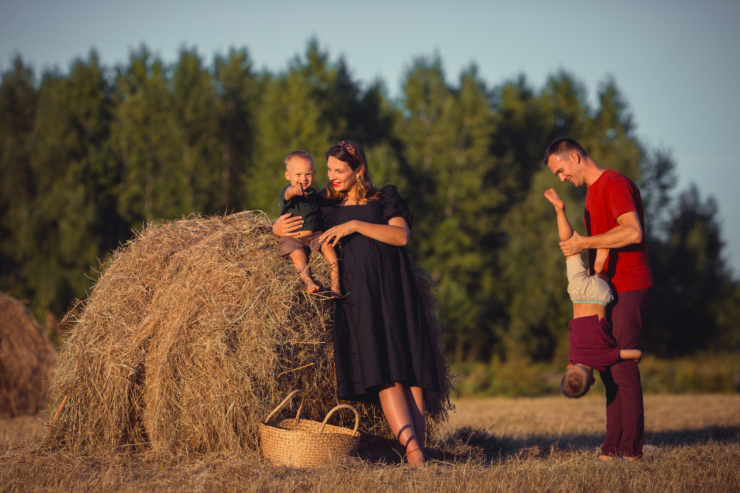 Саша, Аня, Данил, Миша. Семейный фотограф в Волгограде Надежда Головко
