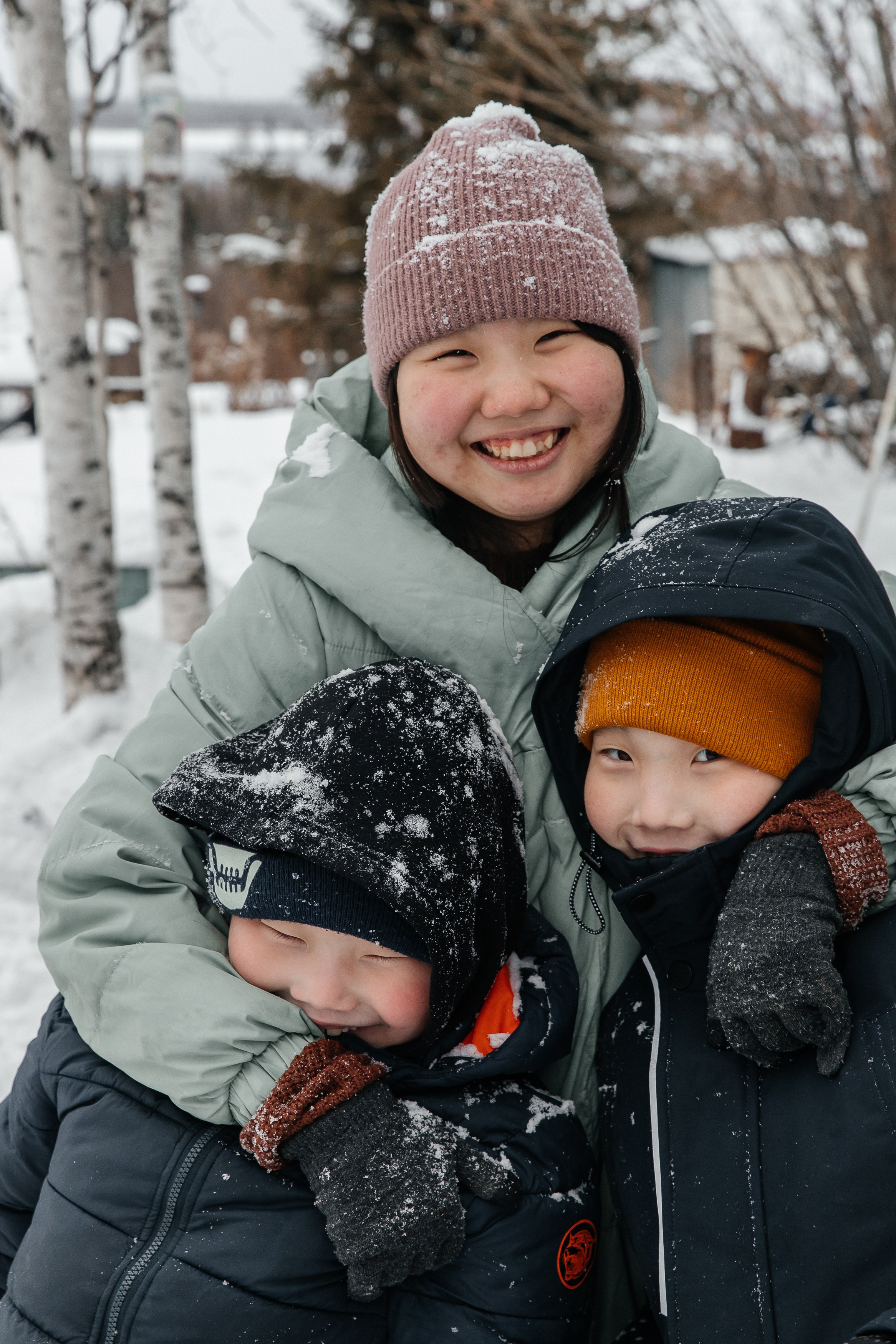 Степановы. Воронистая Анастасия. Фотограф Якутия, Томпонский район