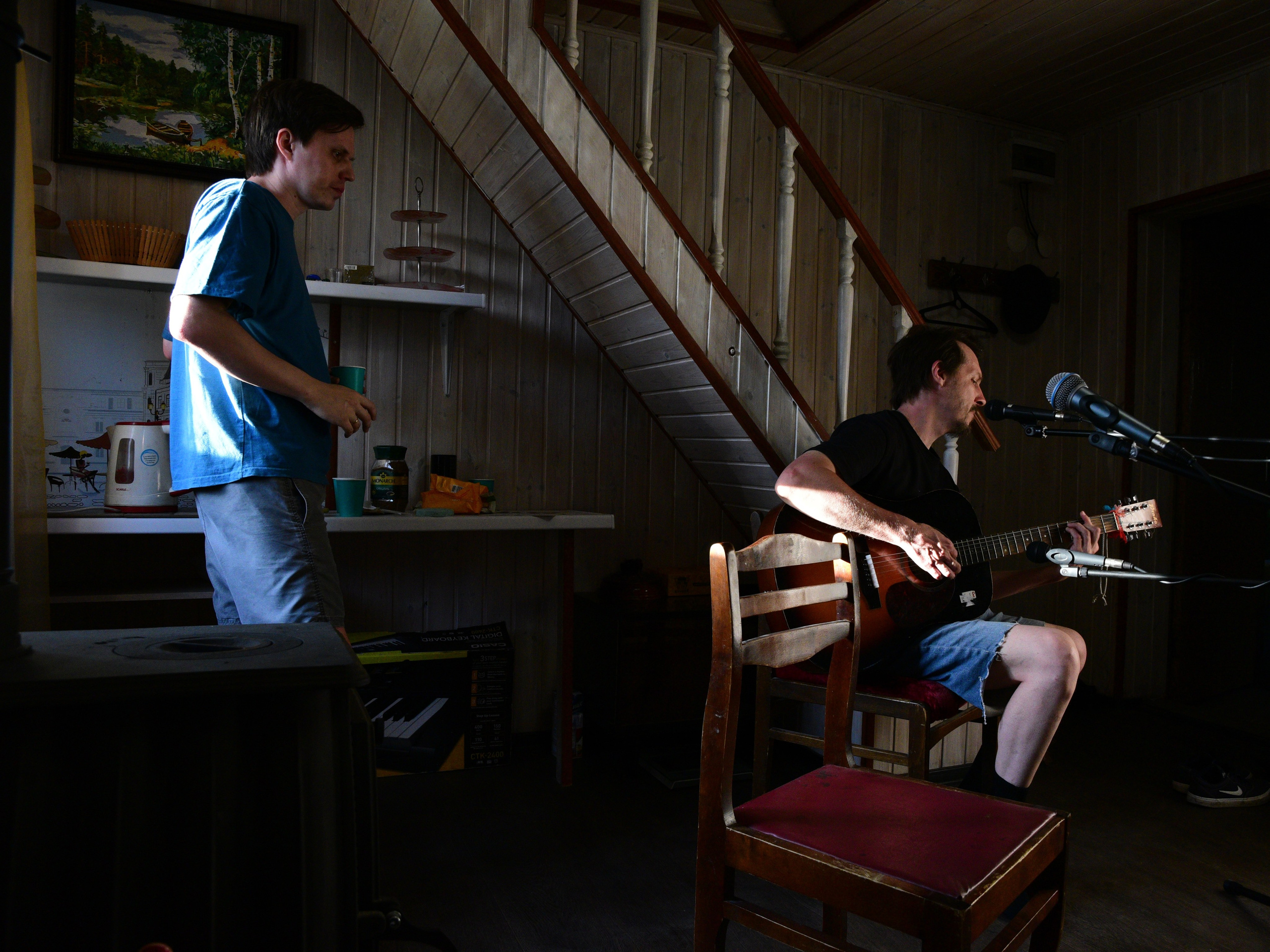 «Пластмассовый баклажан»: репетиция. Фотограф в Челябинске