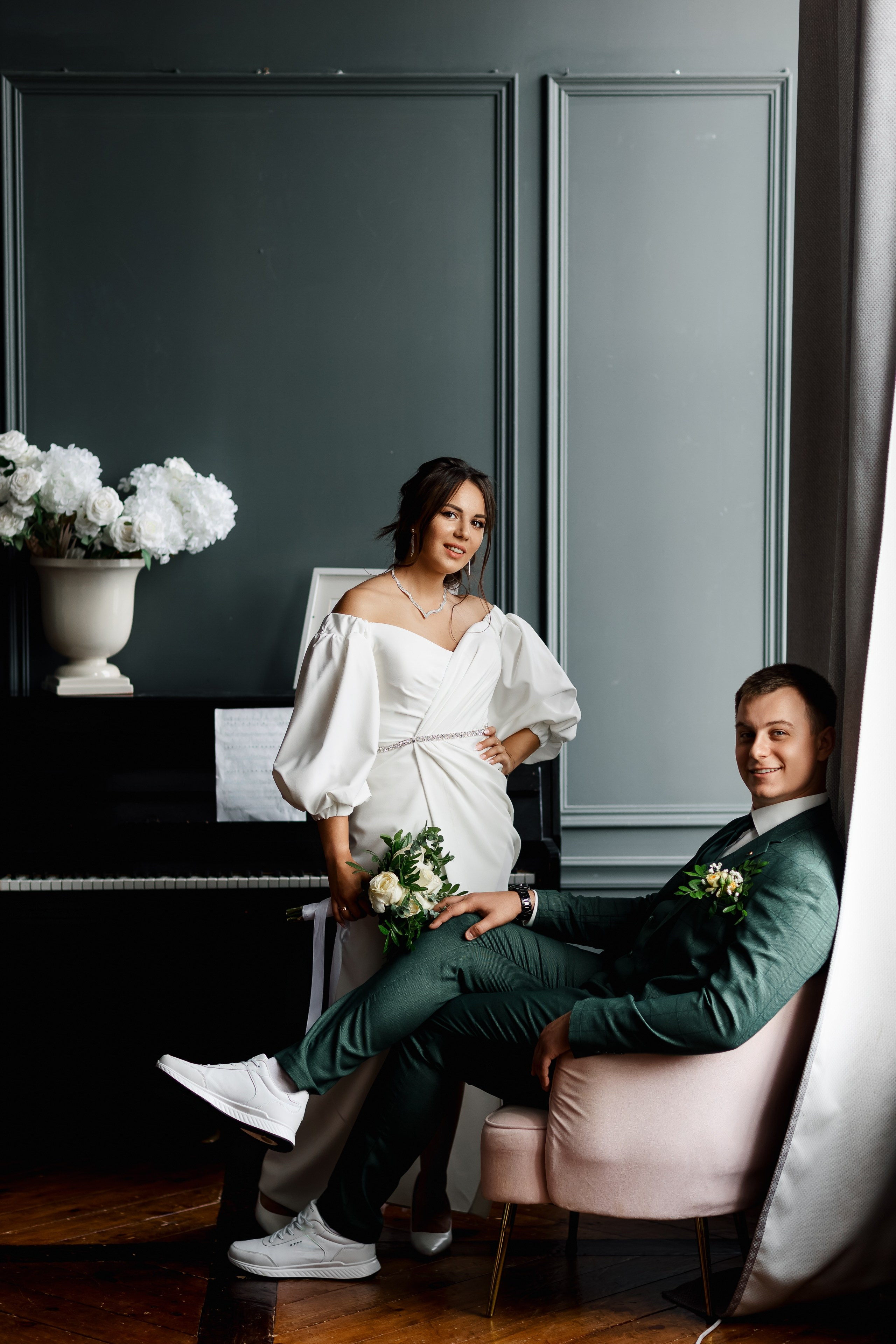 Олег и Юлия. Свадебная прогулка. Свадебный фотограф в Хабаровске