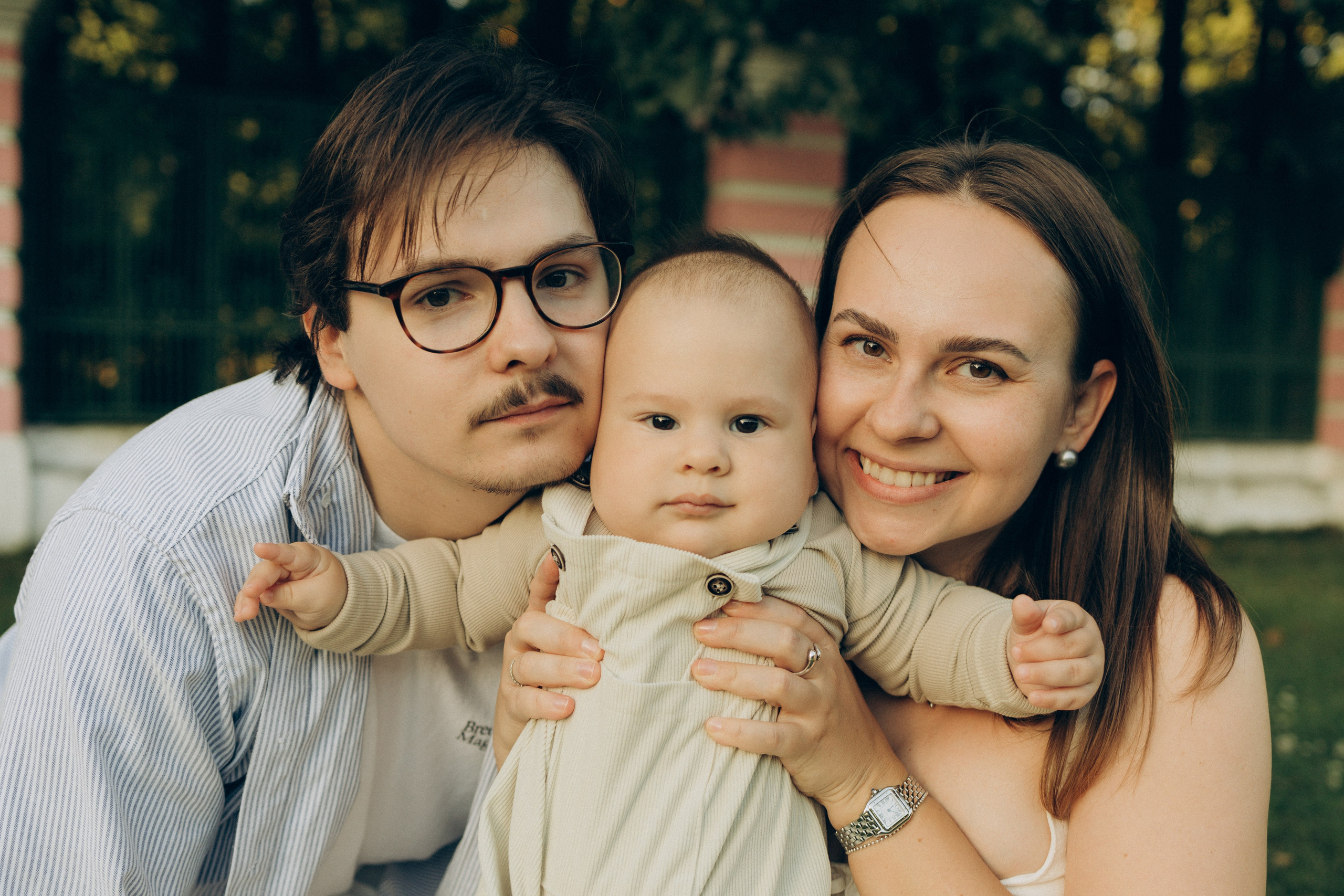 Сережа, Маша и Федя. Семейный фотограф в Москве Анастасия Шалда