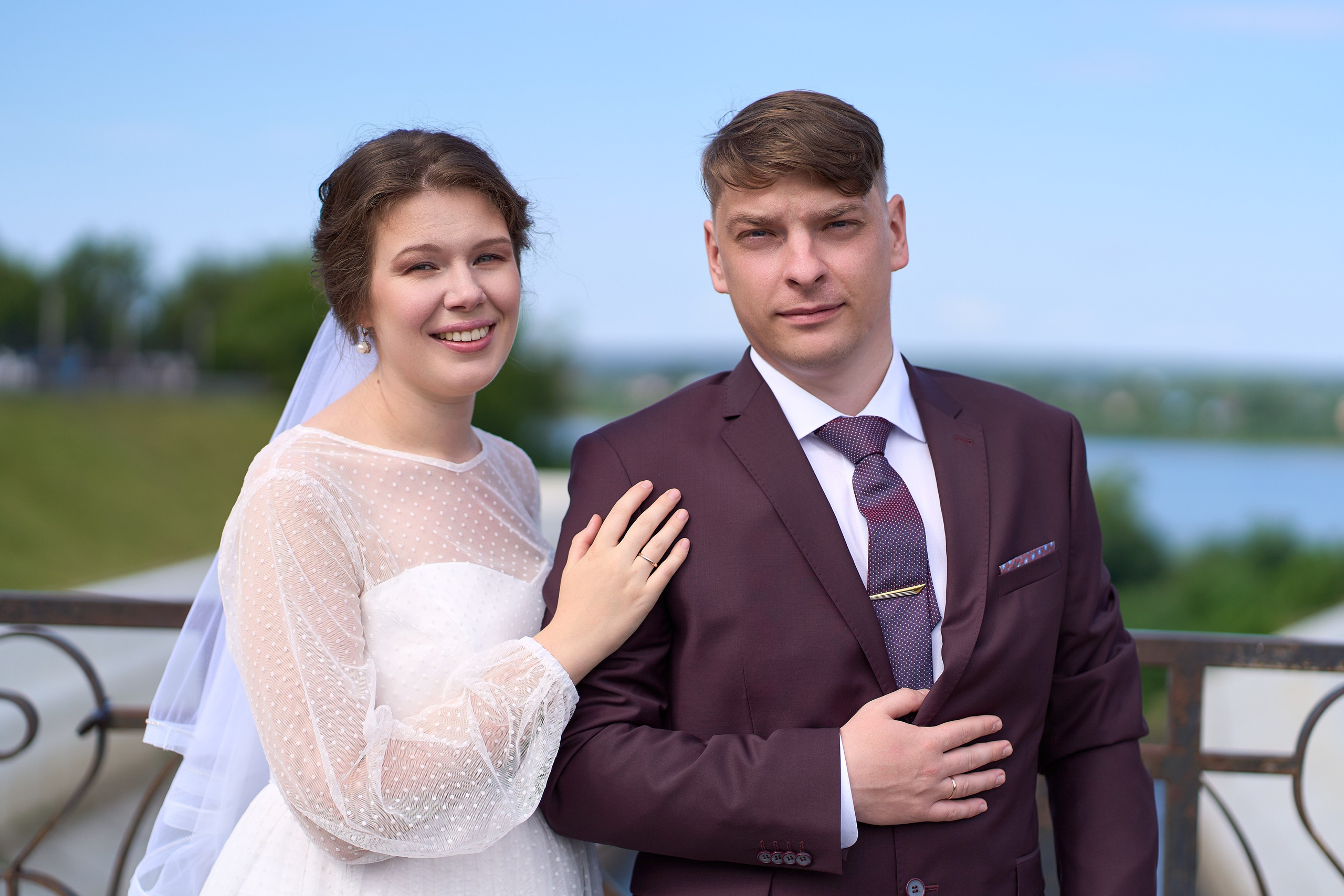 Прогулка после ЗАГСа. Репортажный и портретный фотограф в Томске Ларионов Артём