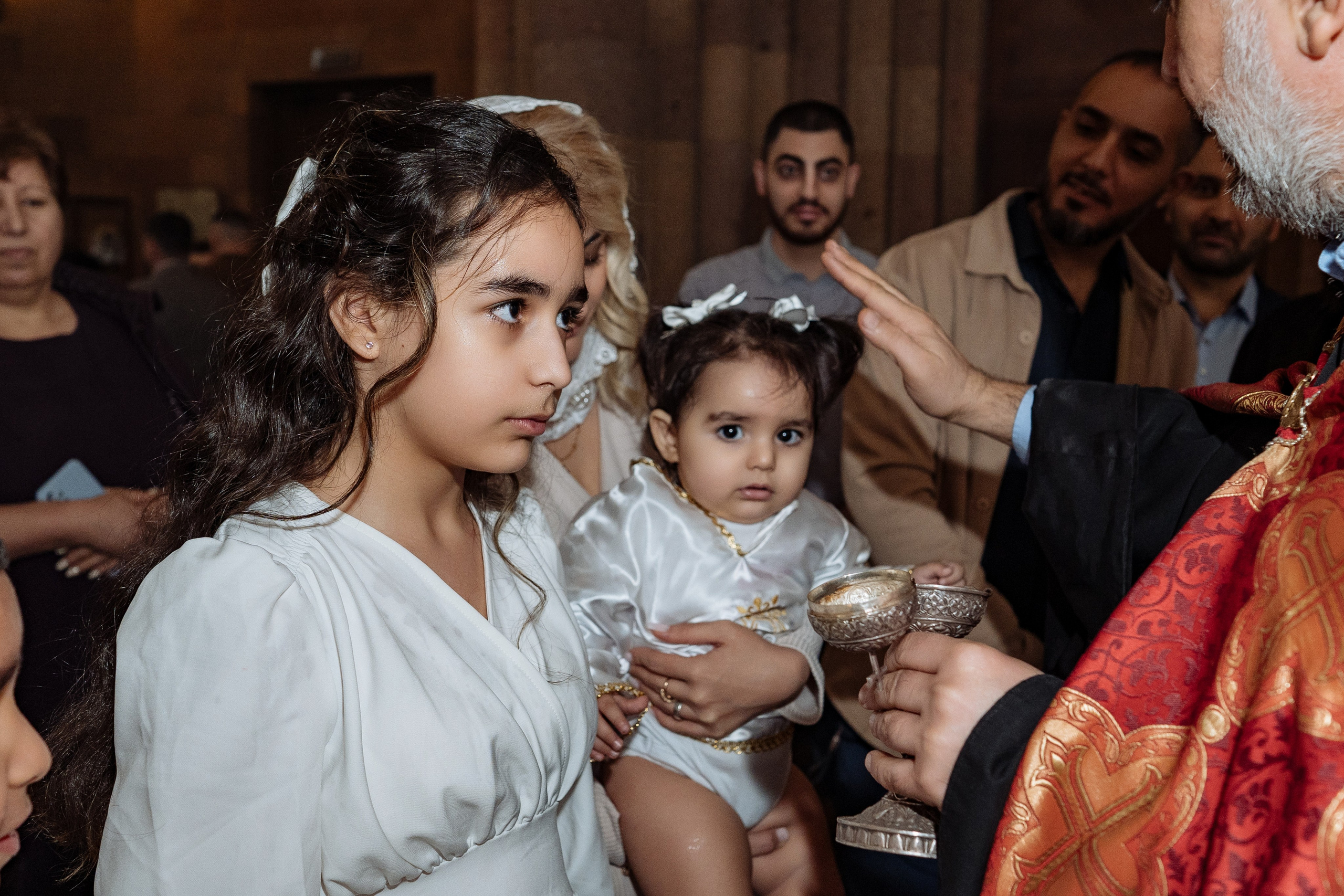 Крещение Аэлиты Альберта и Альбины