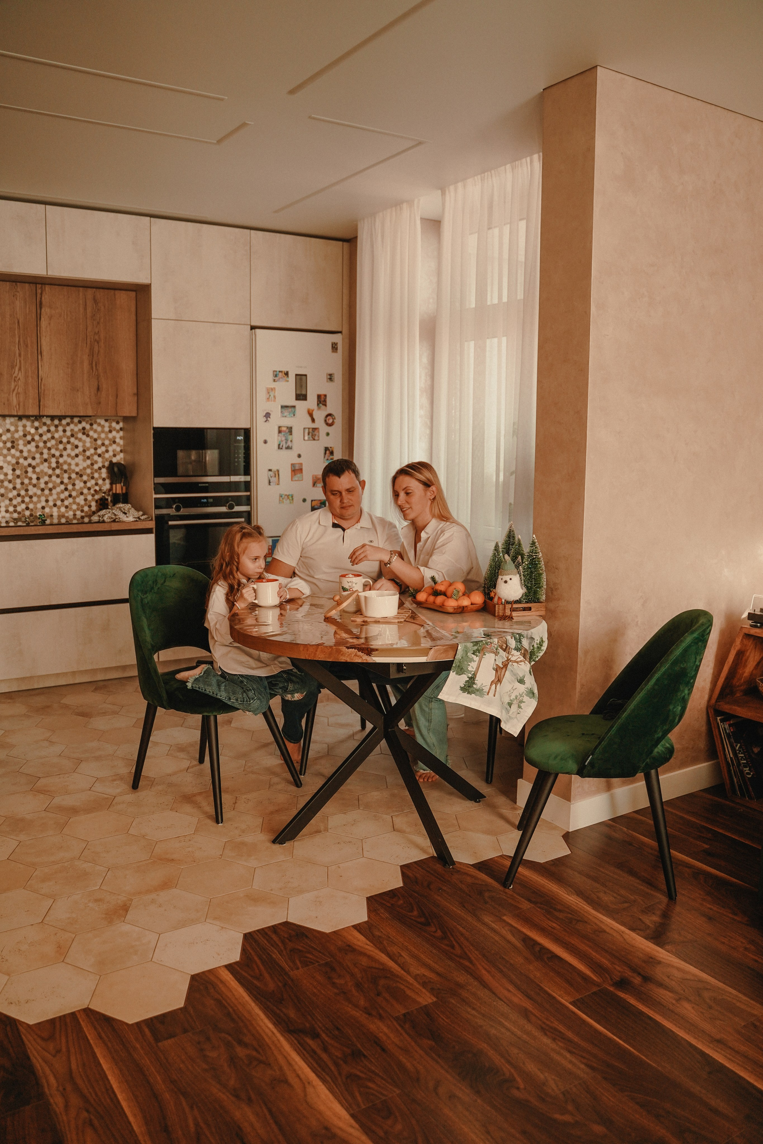 Домашняя Новогодняя фотосессия. Семейный и женский фотограф в Краснодаре Анастасия Приймак