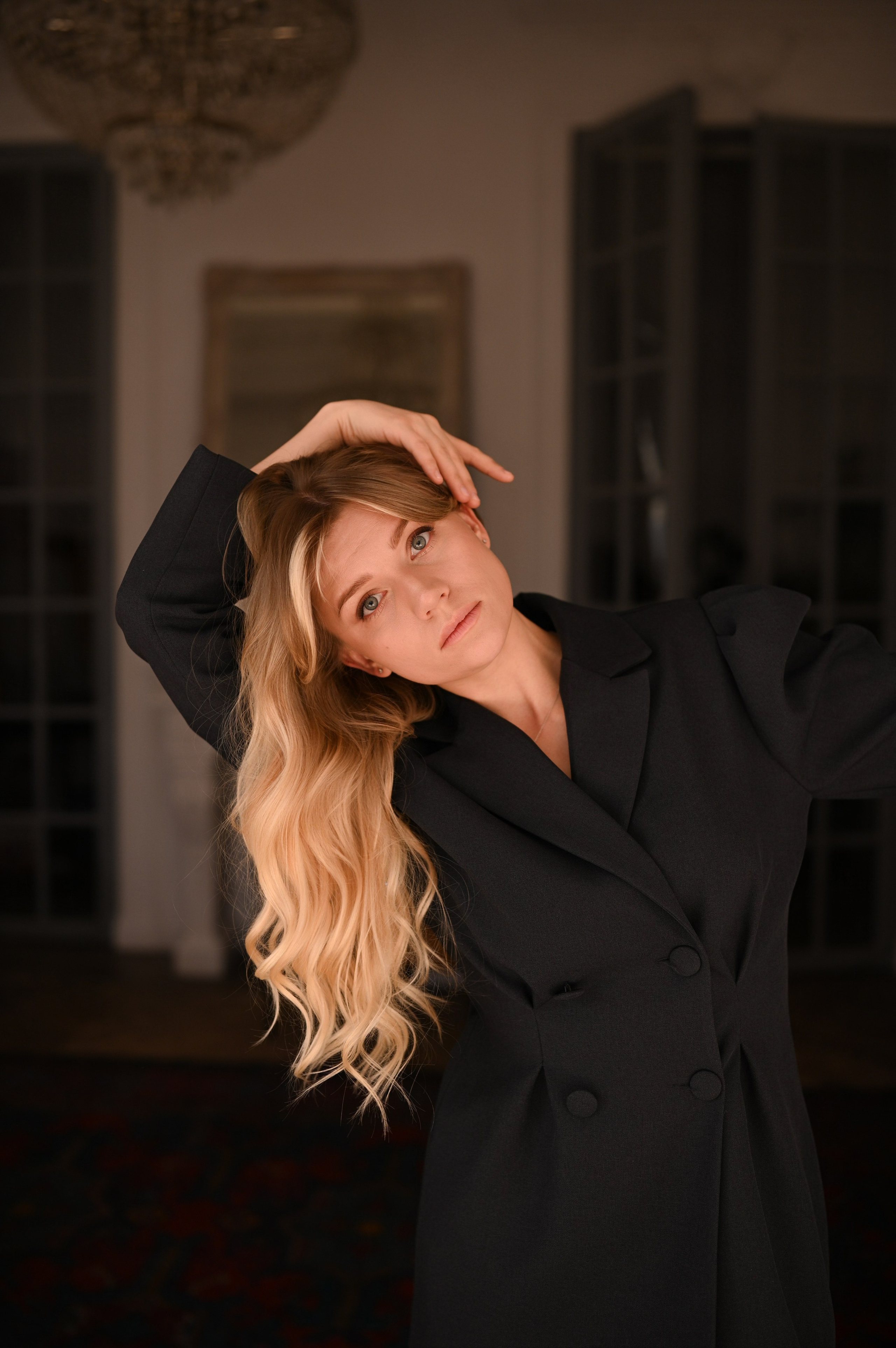 Женский портрет в студии. Семейный и детский фотограф в Москве Анна Оськина