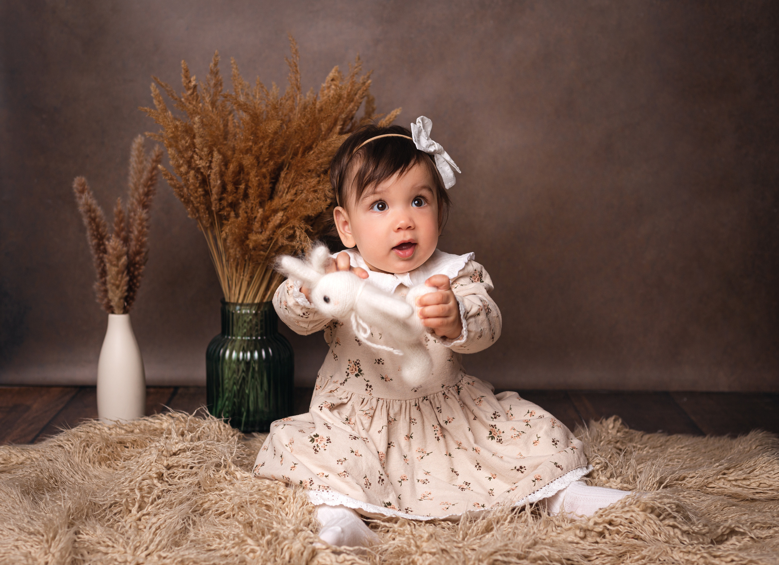 Фотосессия годовалых детей. Фотограф новорожденных в Омске Анастасия Моисеева