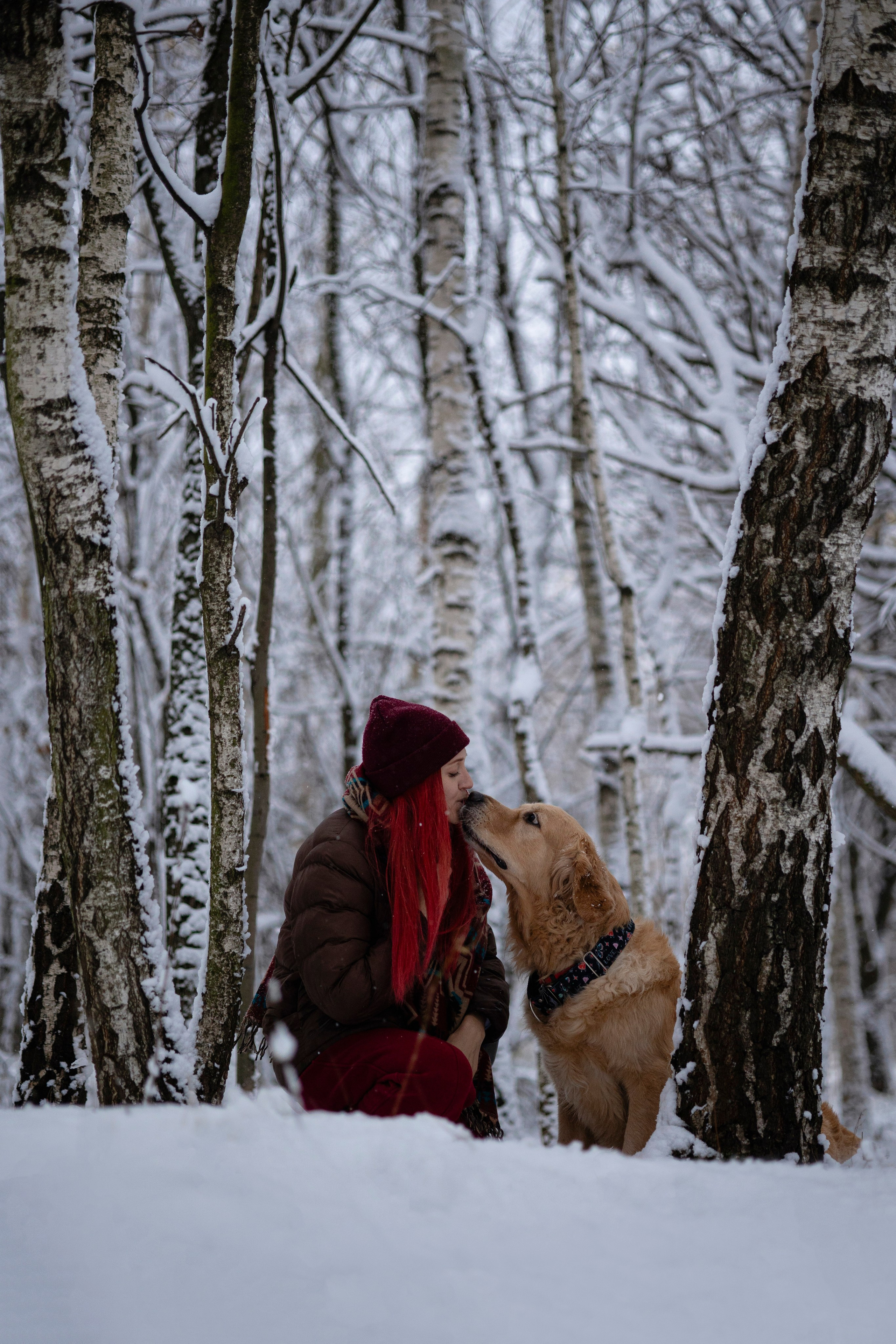 Съемка с собакой. Анастасия Белаш