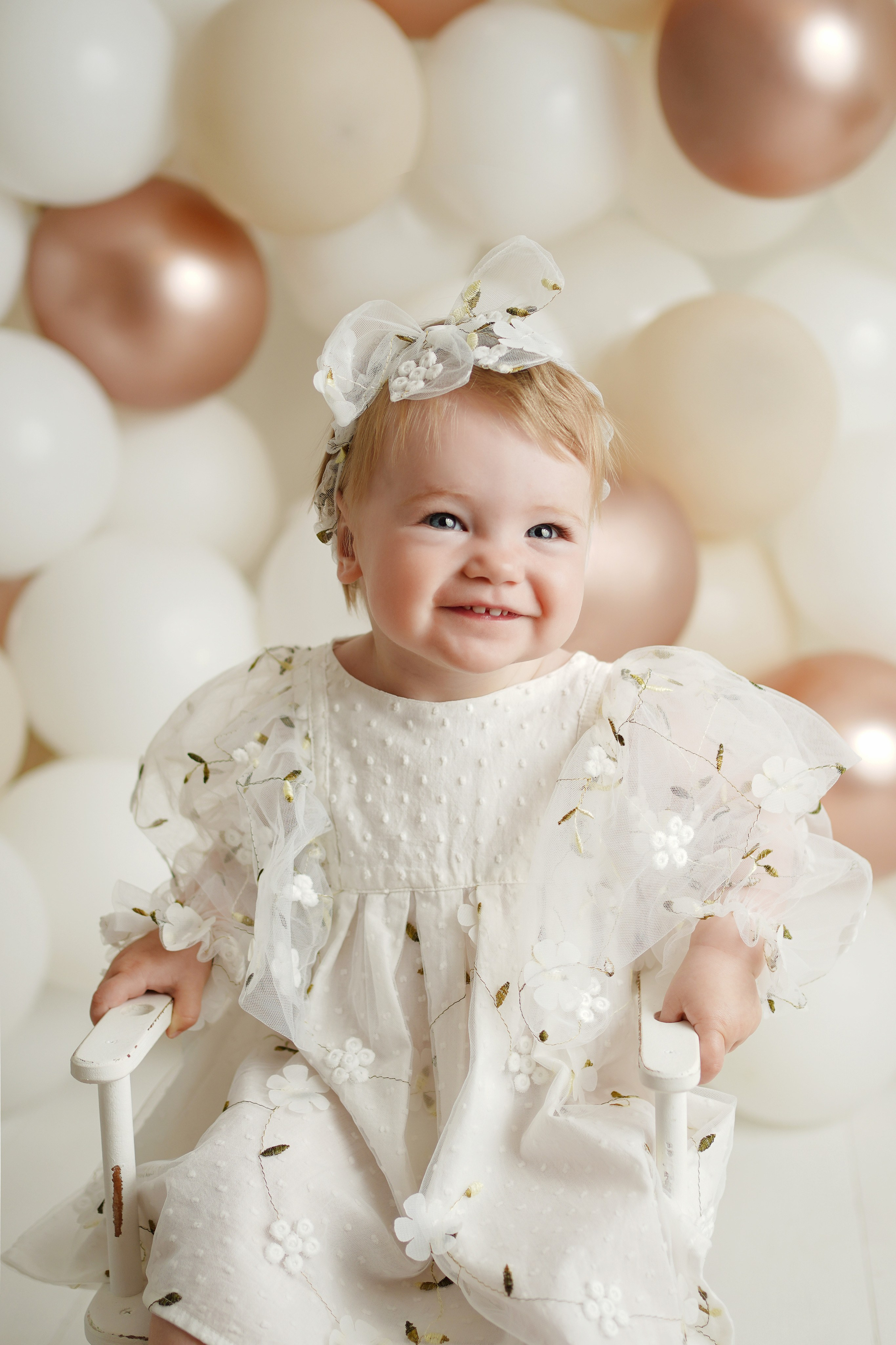 Детский фотограф замечательно поладила с  нашей дочкой Лией.