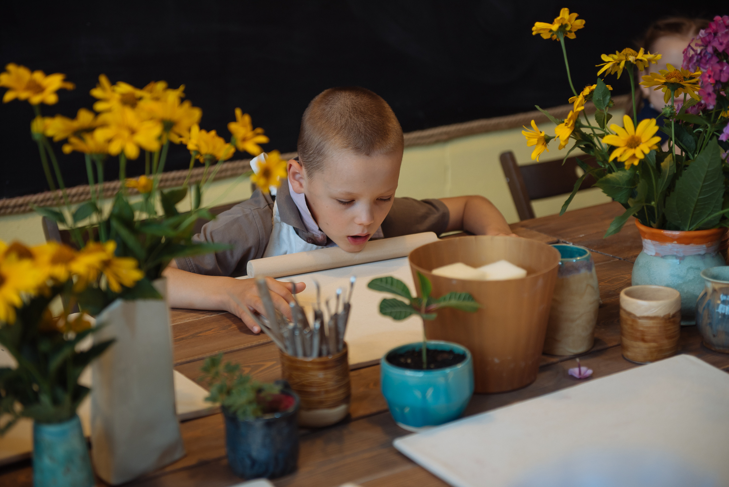 Фотосъемка детского дня рождения (5 лет), гончарная мастерская Колокол. Свадебный и просто хороший фотограф в Челябинске