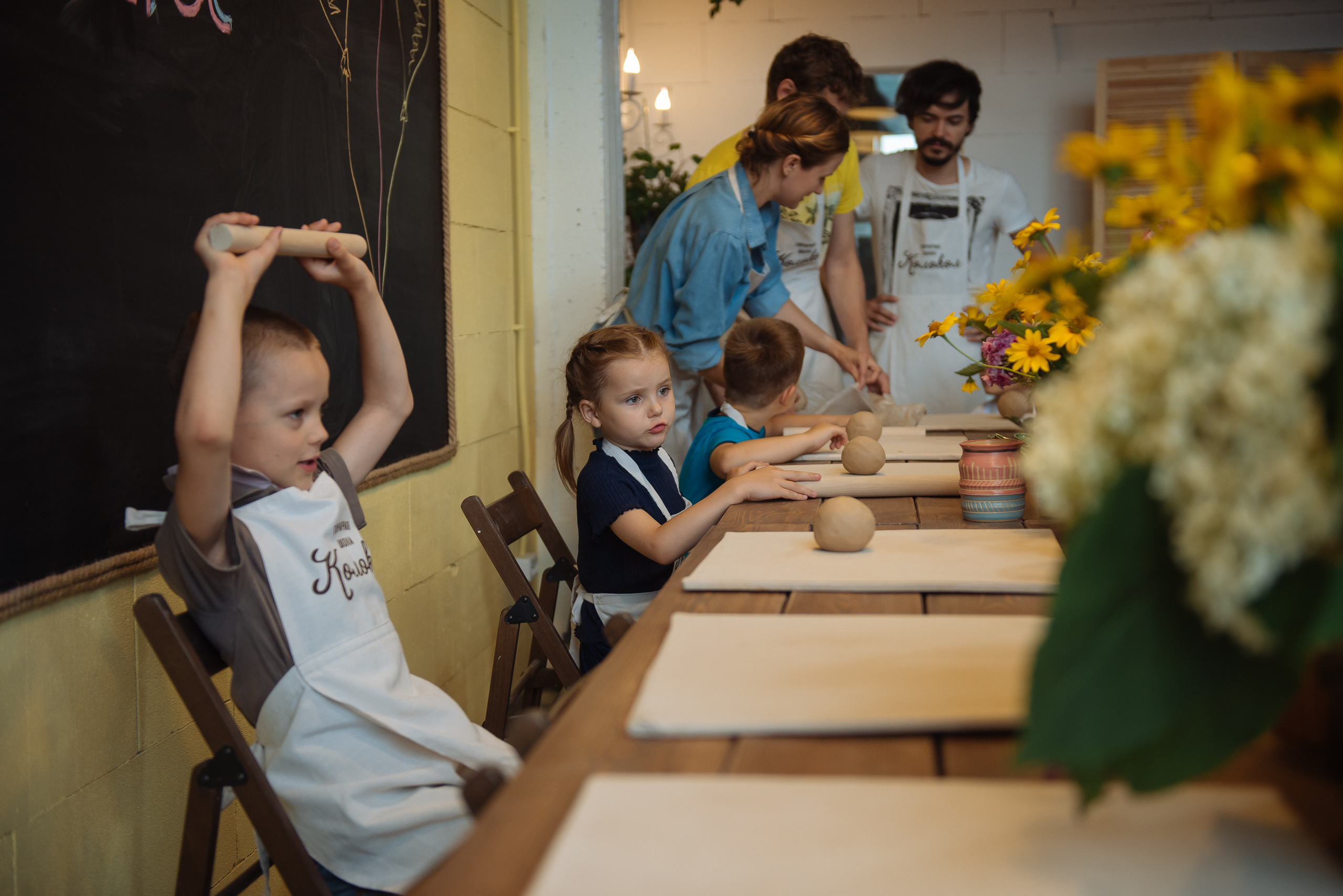 Фотосъемка детского дня рождения (5 лет), гончарная мастерская Колокол. Свадебный и просто хороший фотограф в Челябинске