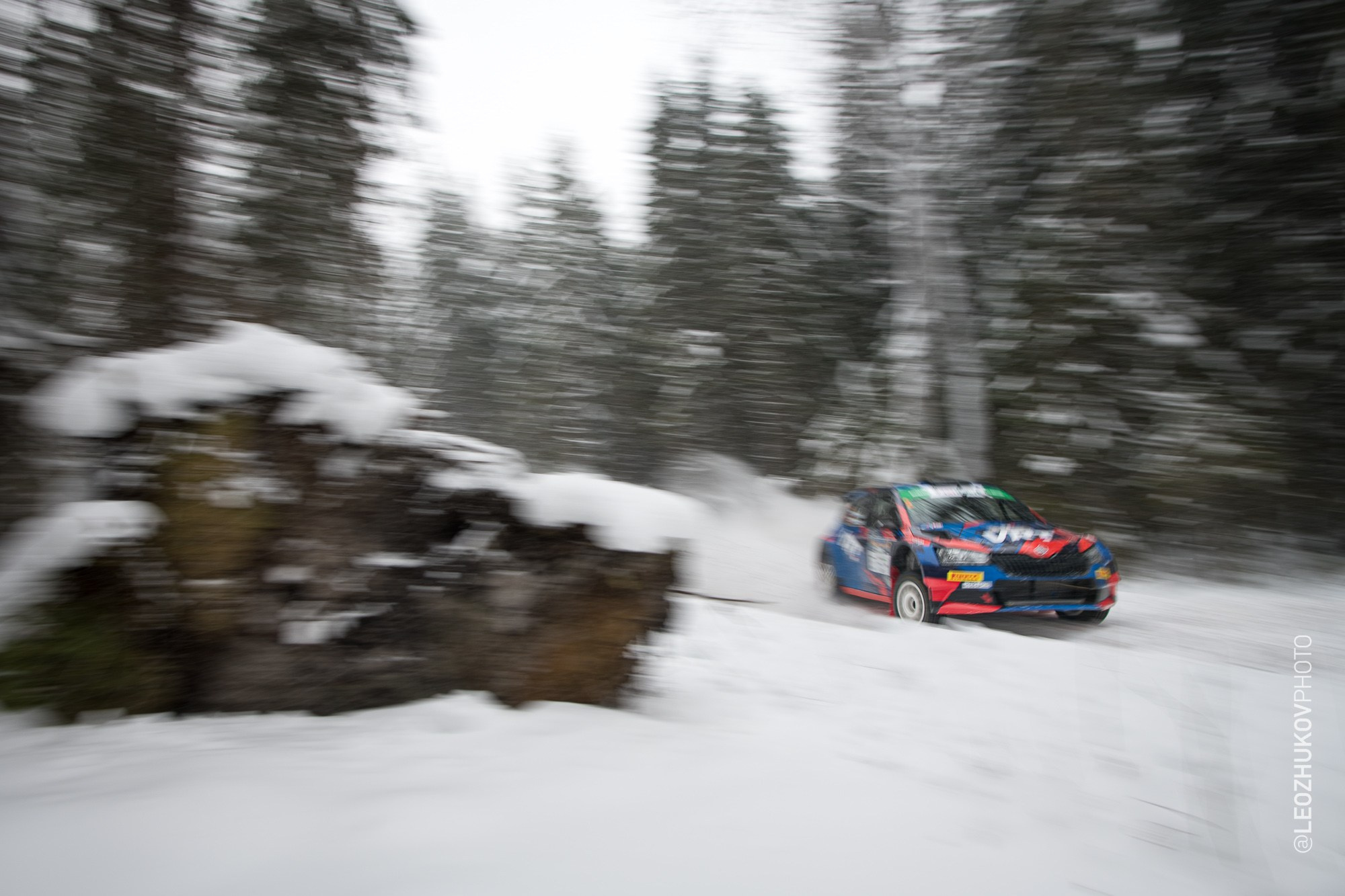 Rally Karelia 2026. Sports photographer Leonid Zhukov