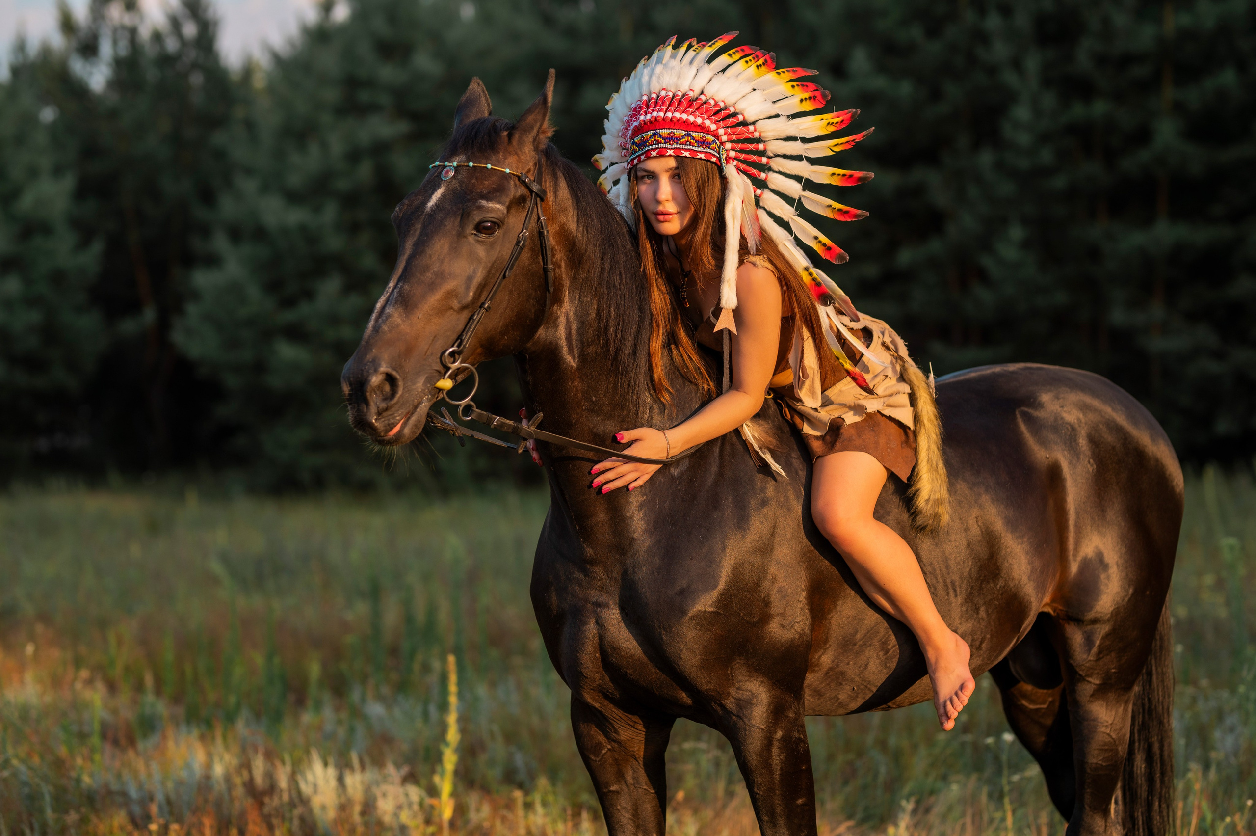 Пакахонтас. Bazarkom-photo.ru Фотограф Виктор Оськин в Старом Осколе