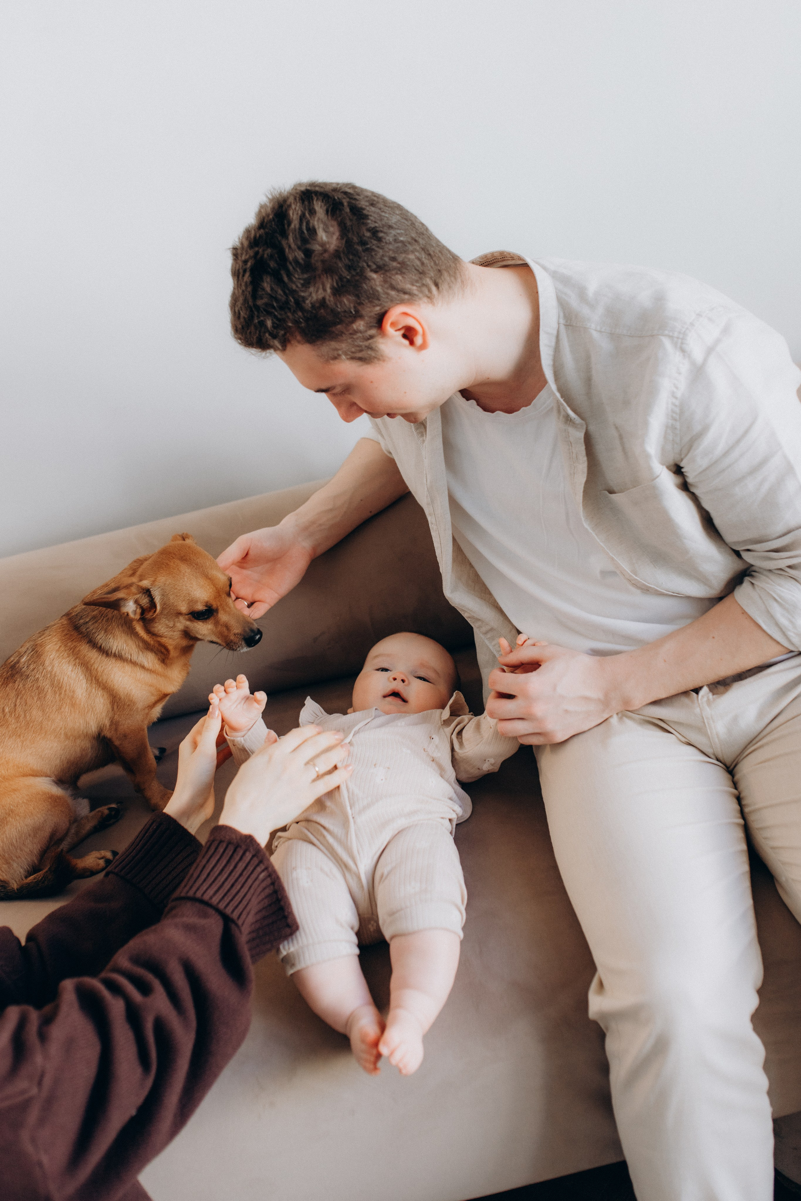 Малышке Милене полгода. Фотограф Винокурова Кристина в Санкт-Петербурге