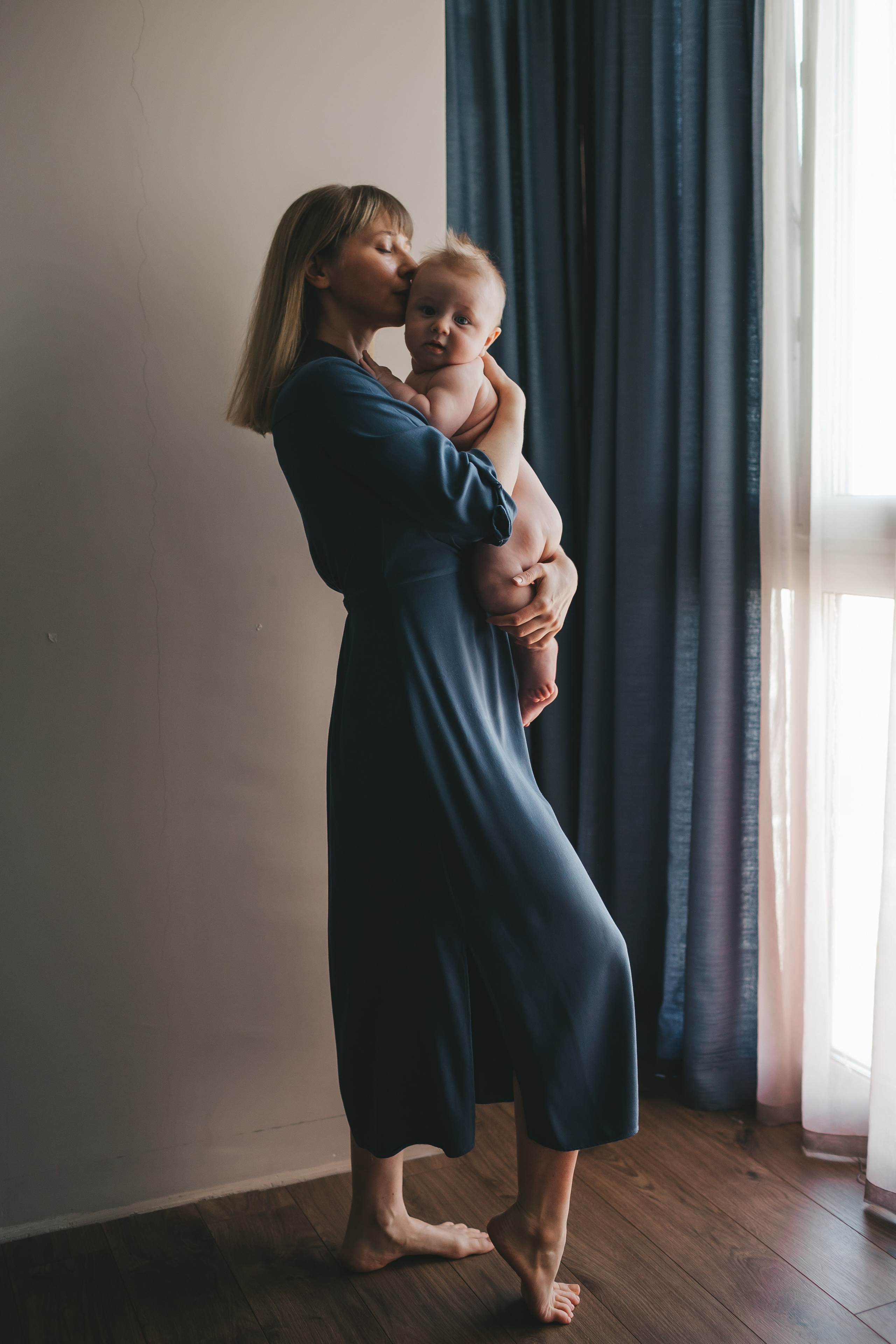 Иван, Мария и Тихон (домашняя фотосессия). Семейный и детский фотограф и видеограф в Москве, Дрокина Наталья