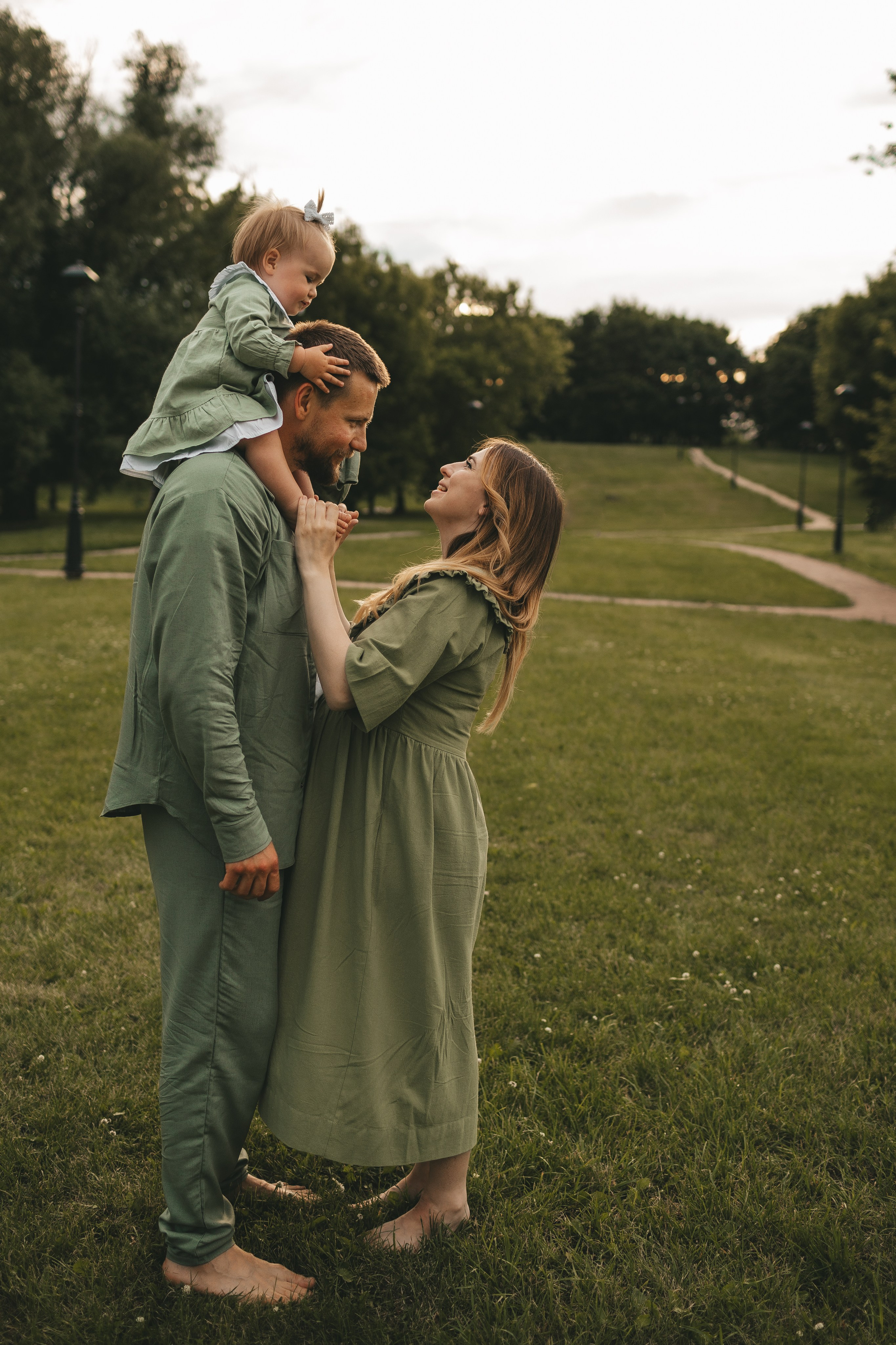 Ксения и семья в Коломенском. Семейный и детский фотограф и видеограф в Москве, Дрокина Наталья