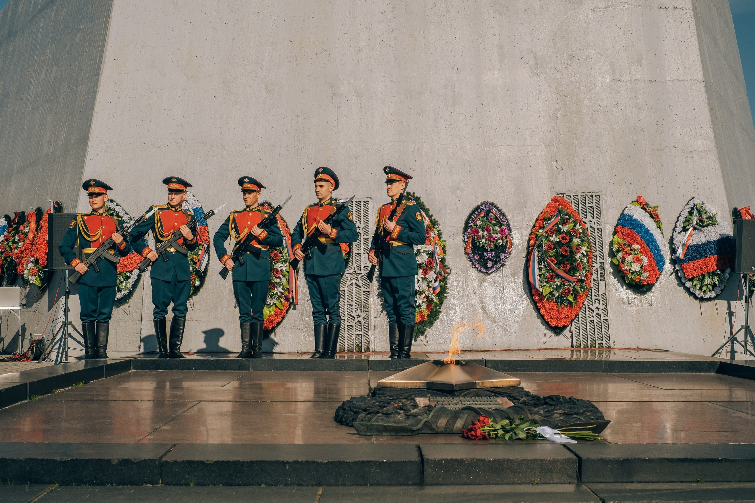 Репортаж церемонии «Путь Победы». Фотограф в Мурманске Полина Аленовская