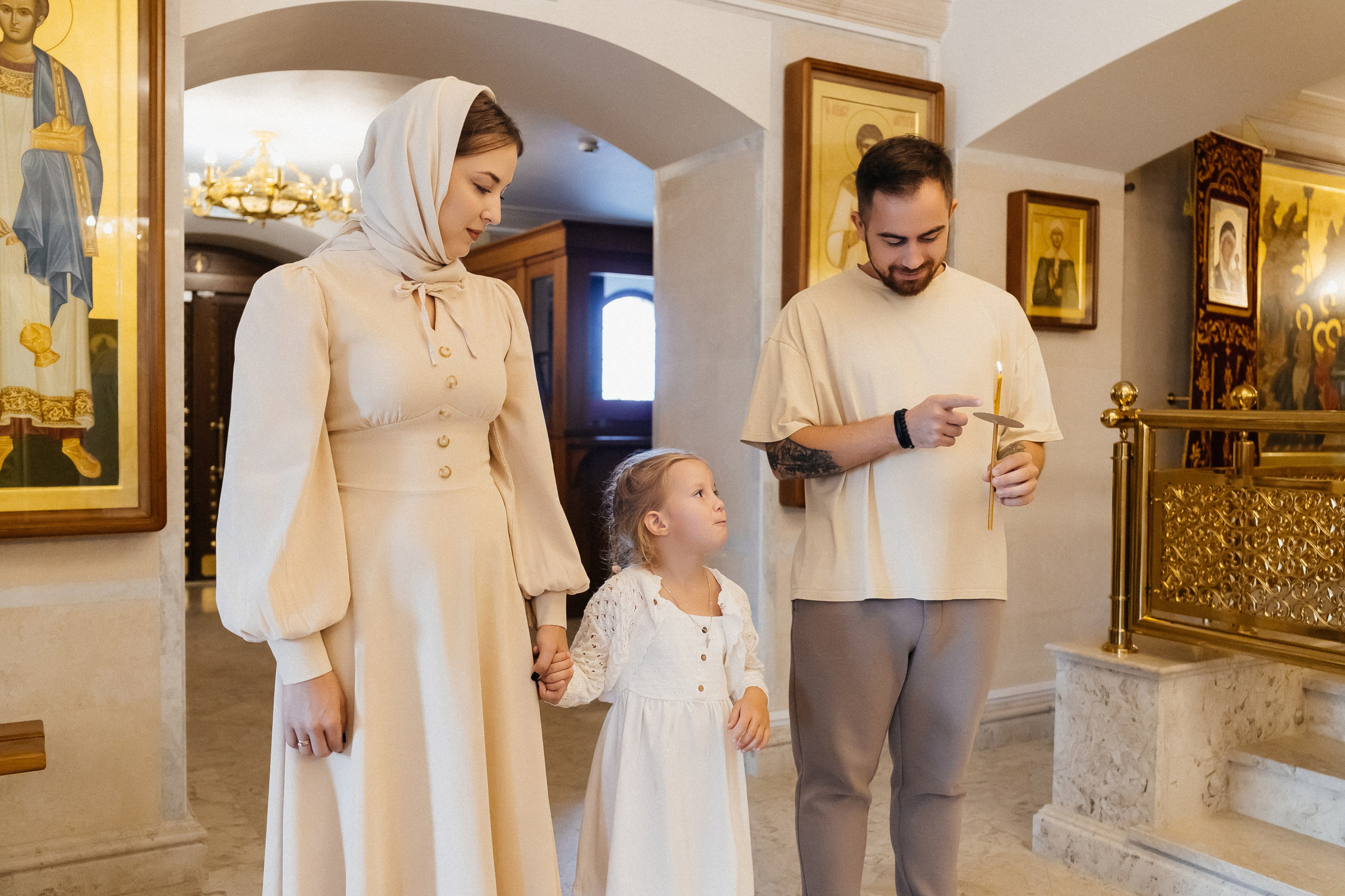 Крещение Алисы. Фотограф Кемерово | Сергей