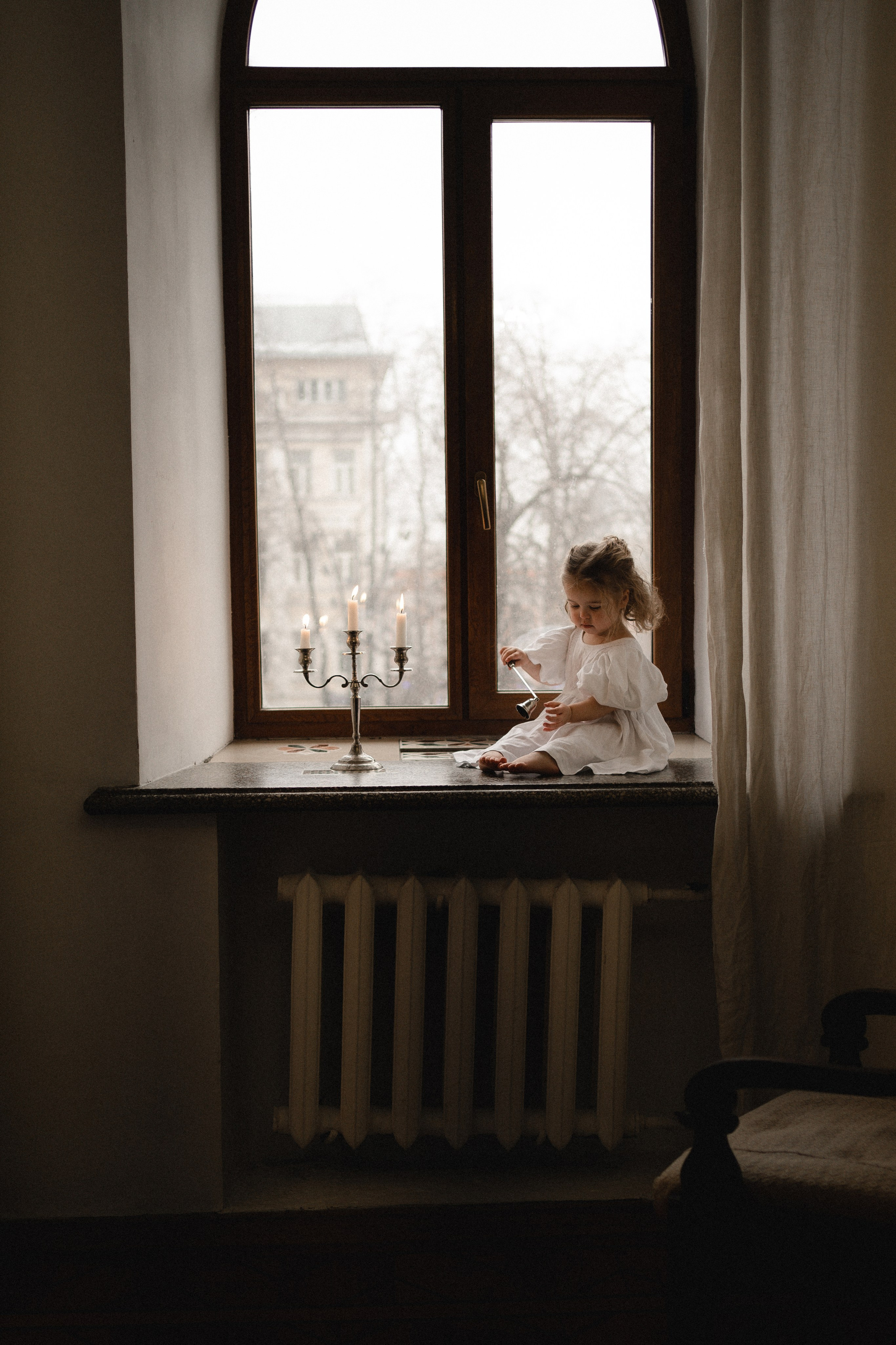 Винтажная фотосессия с дочкой. Семейный фотограф в Москве и в Домодедово Екатерина Патракова