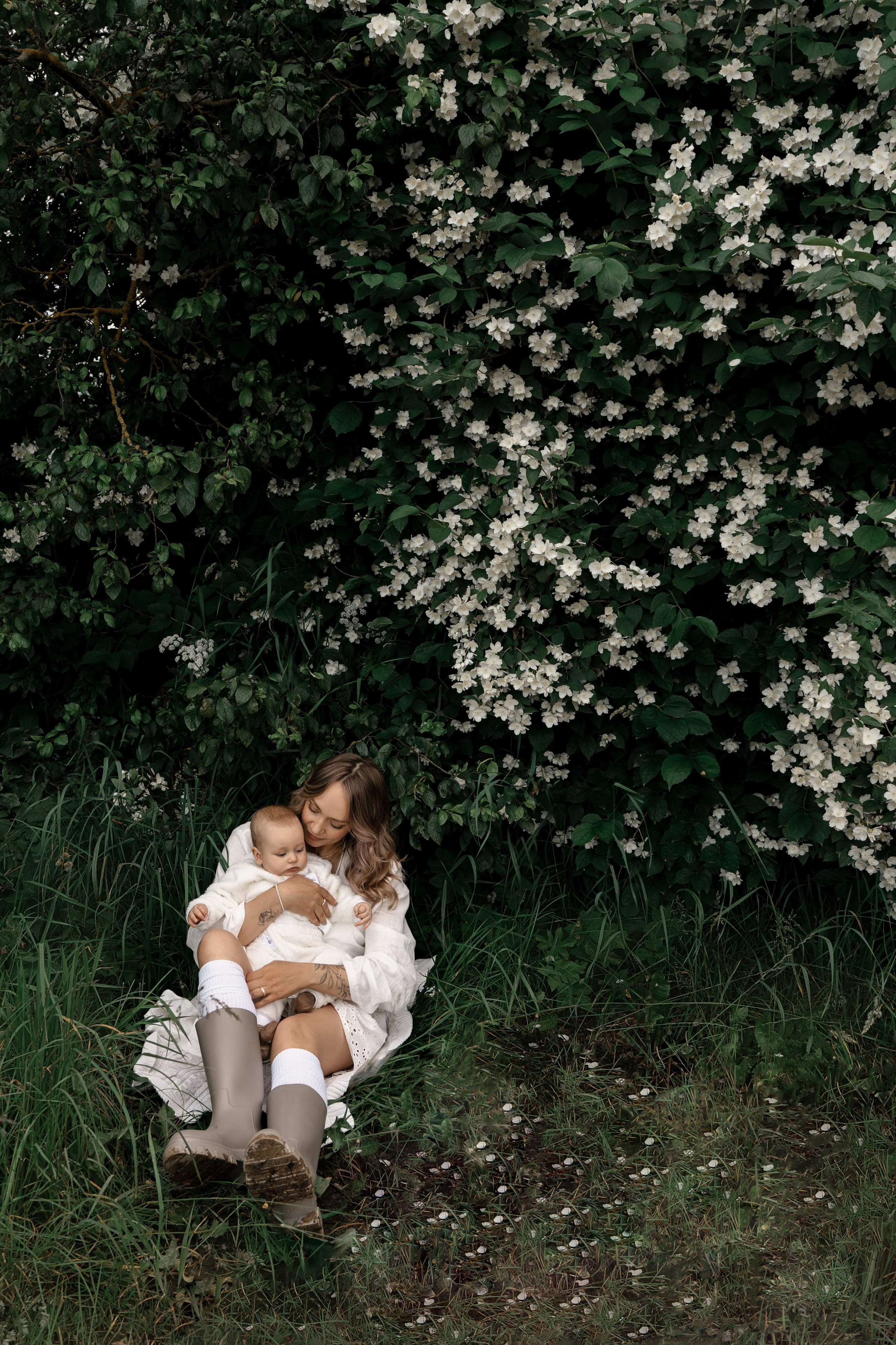 Первые полгодика рядом с мамой. Ваш семейный фотограф в Минске — Вика Трегубова