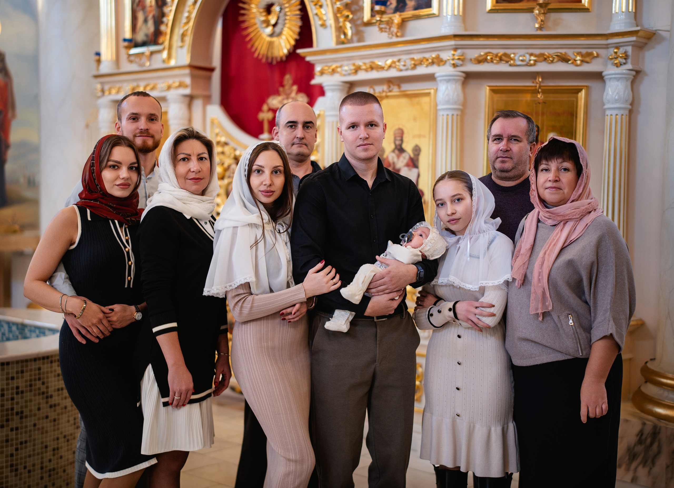 ТАИНСТВО КРЕЩЕНИЯ. Фотограф новорожденных в Нижнем Новгороде Сергеева Оксана