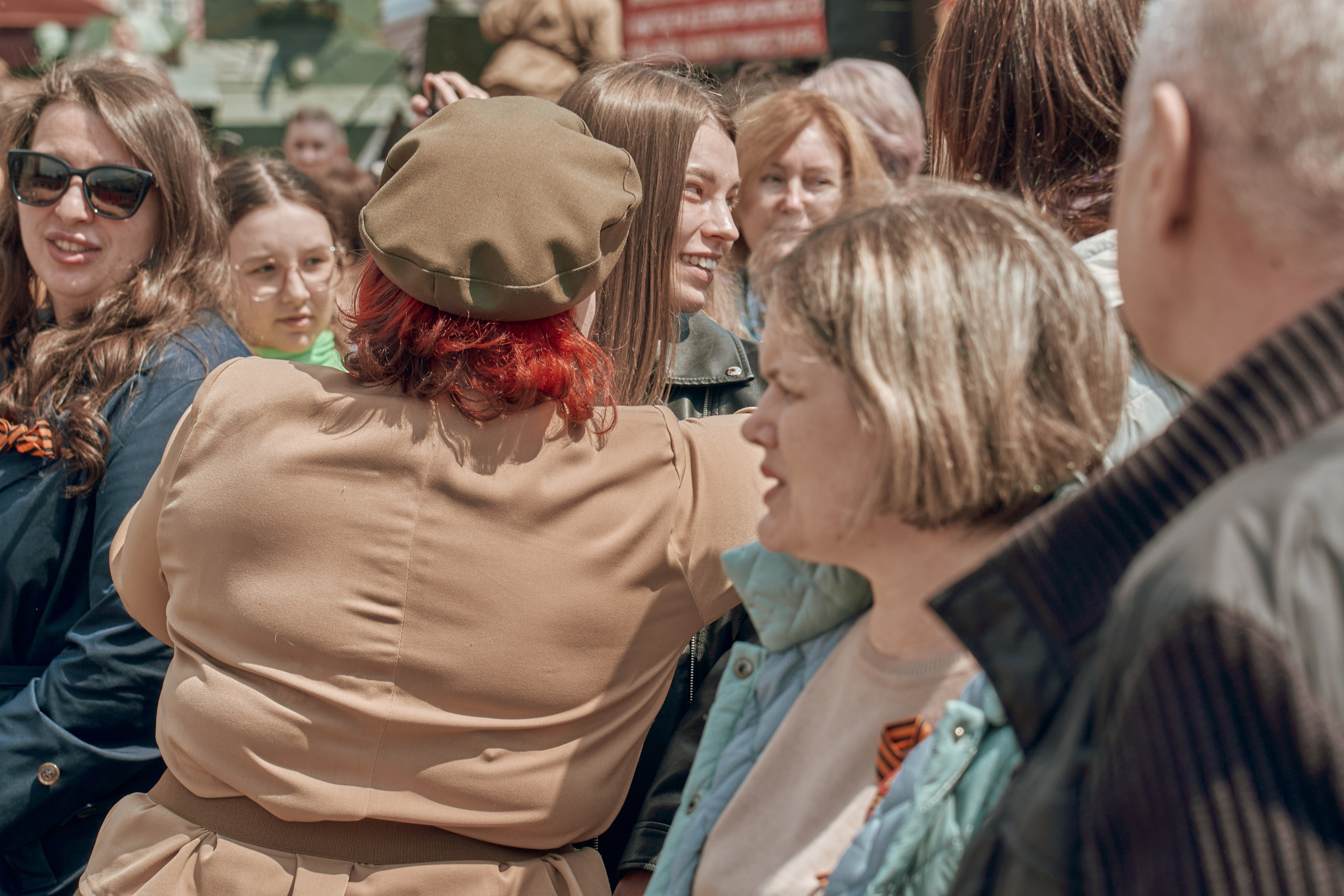 Поезд Победы!. Фотограф во Владивостоке