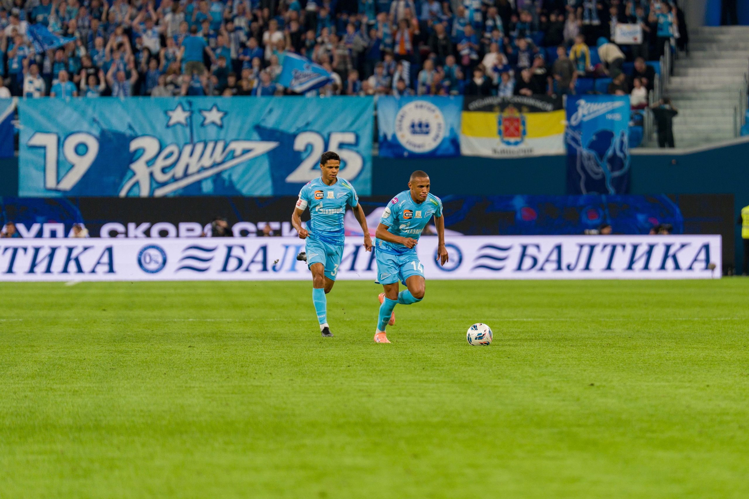 Zenit vs Baltika — RPL 2025/26 match gallery at Gazprom Arena | Anton Gauf. Sports Photographer in Saint Petersburg | Anton Hauff