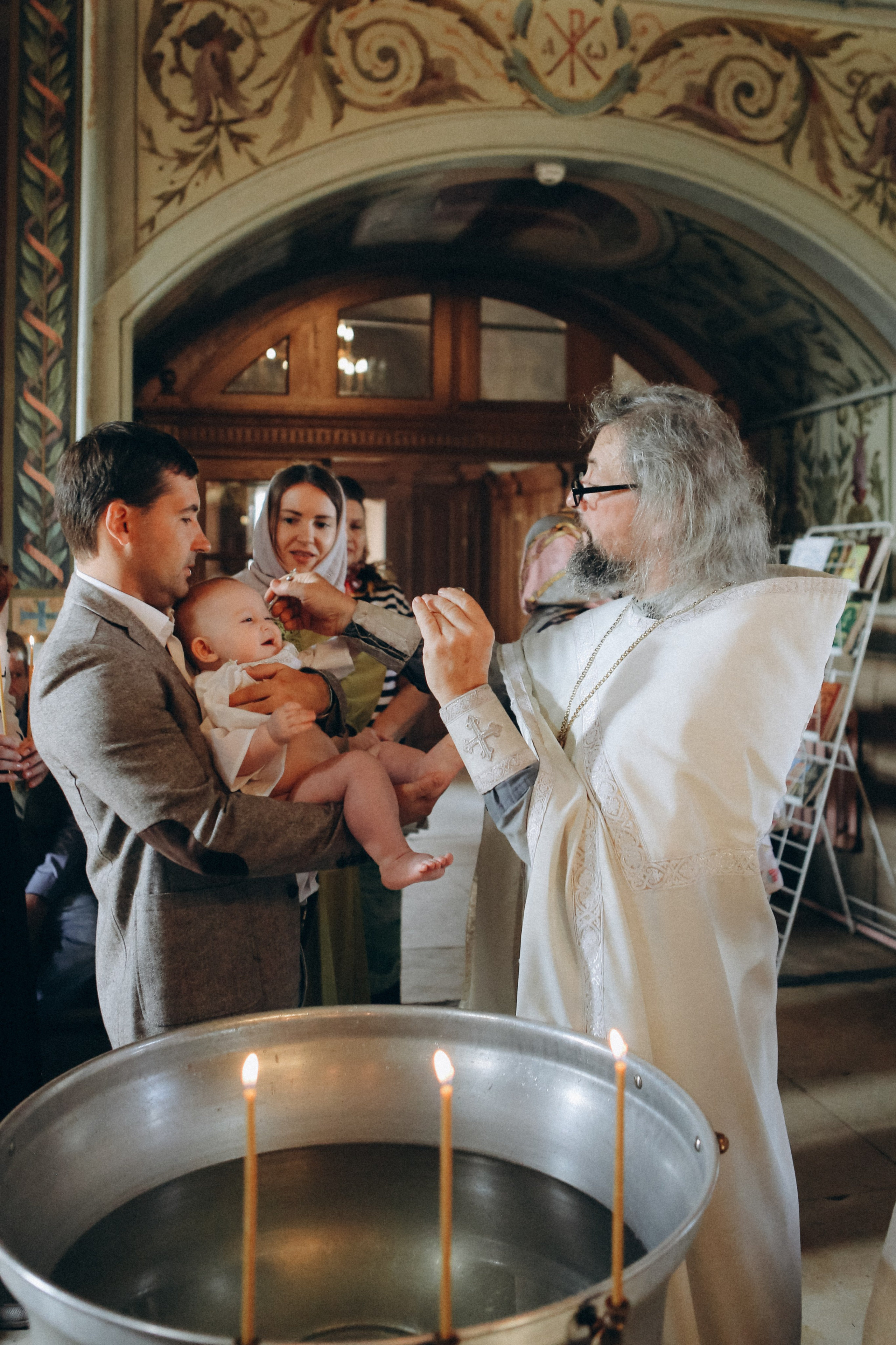 Крещение Ивана. Фотограф Анастасия Кувшинова Москва