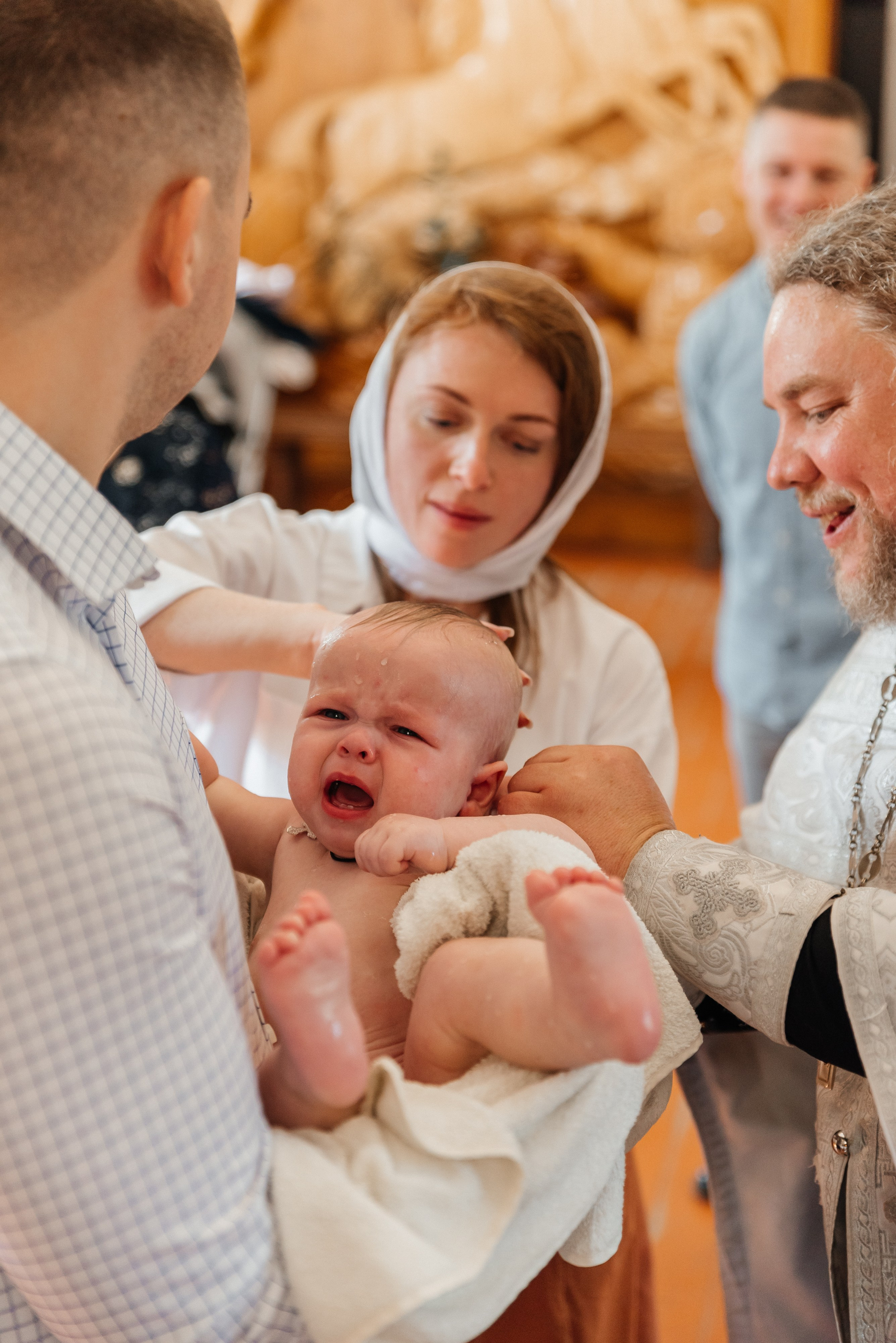Крещение Тимура. Семейная фото и видеосъёмка. Брянск