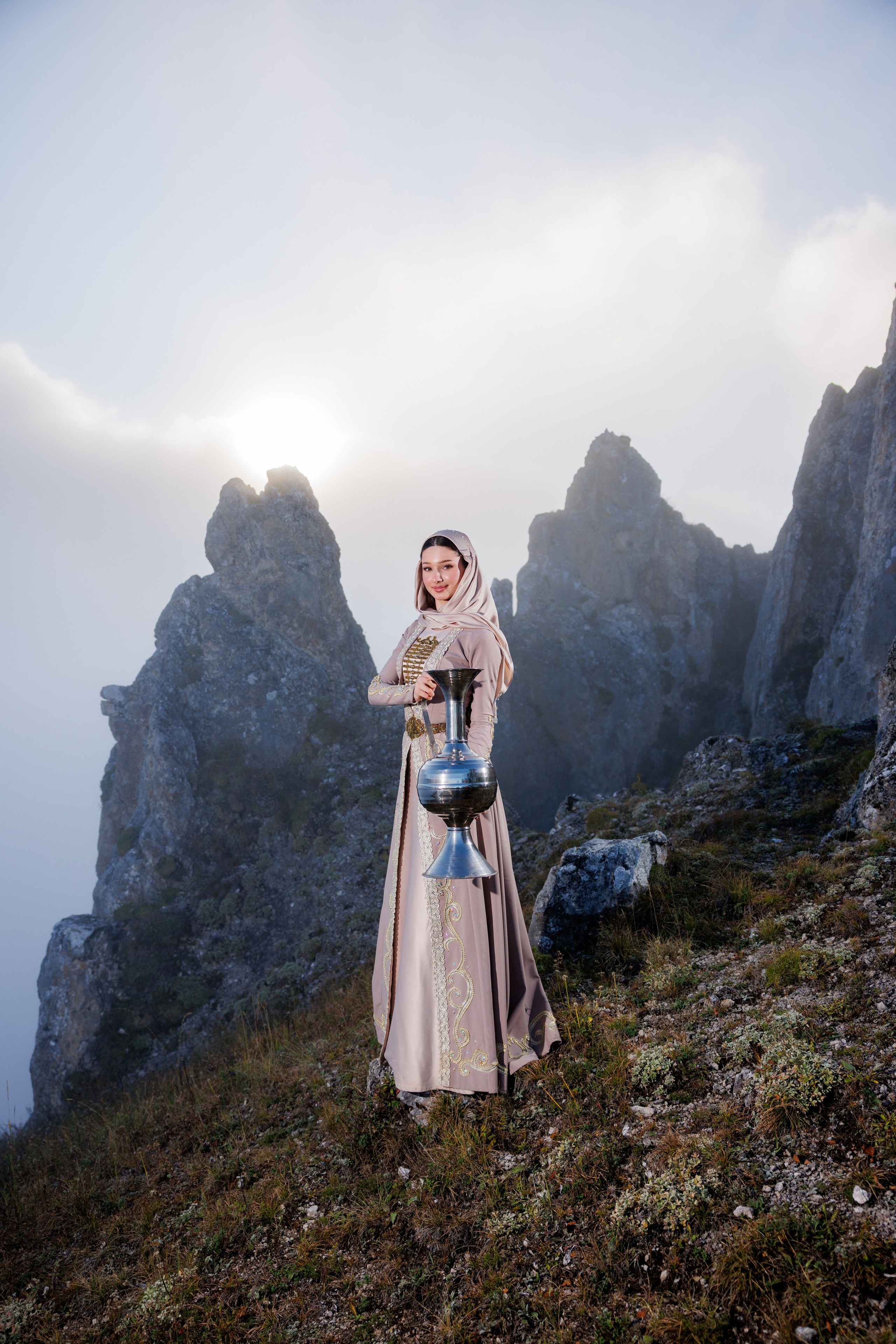 Фотосессия в Галанчоже с Анжелиной Дудаевой. Taysumoff