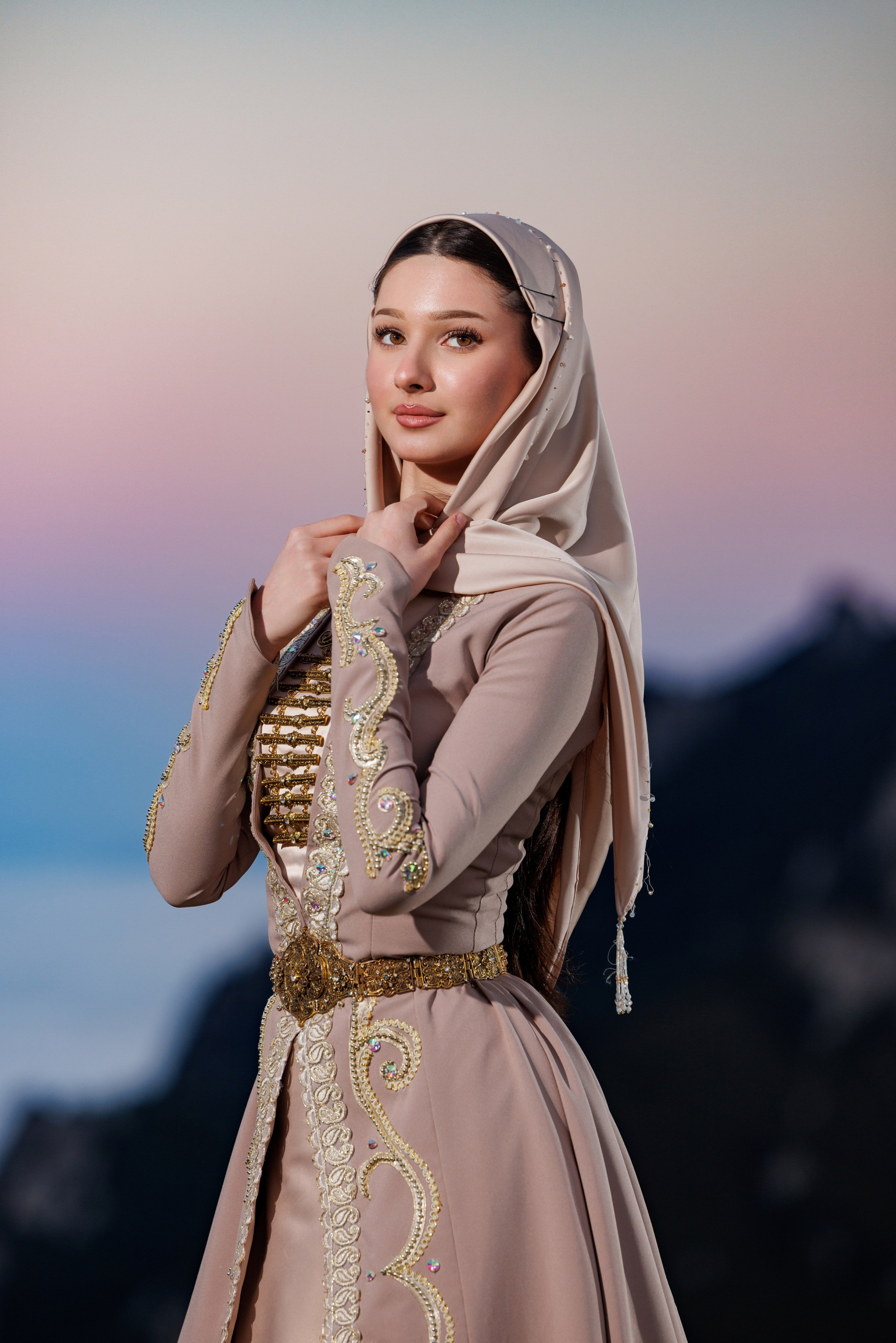 Фотосессия в Галанчоже с Анжелиной Дудаевой. Taysumoff